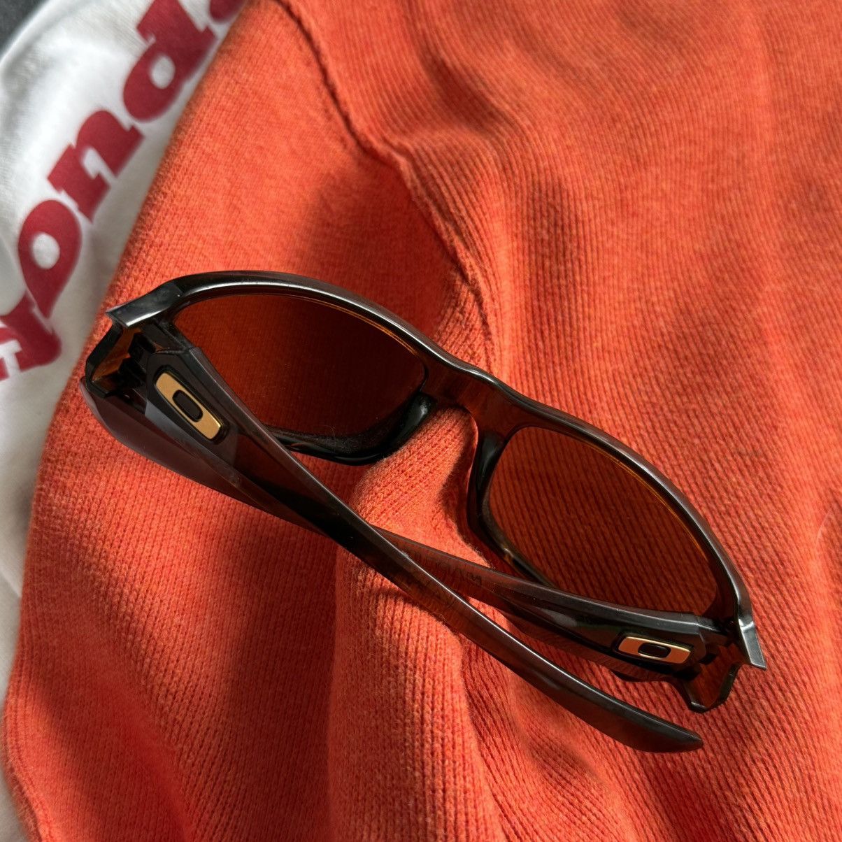 Oakley × Vintage Vintage Brown Oakleys Unisex Glasses Size ONE SIZE - 3 Thumbnail