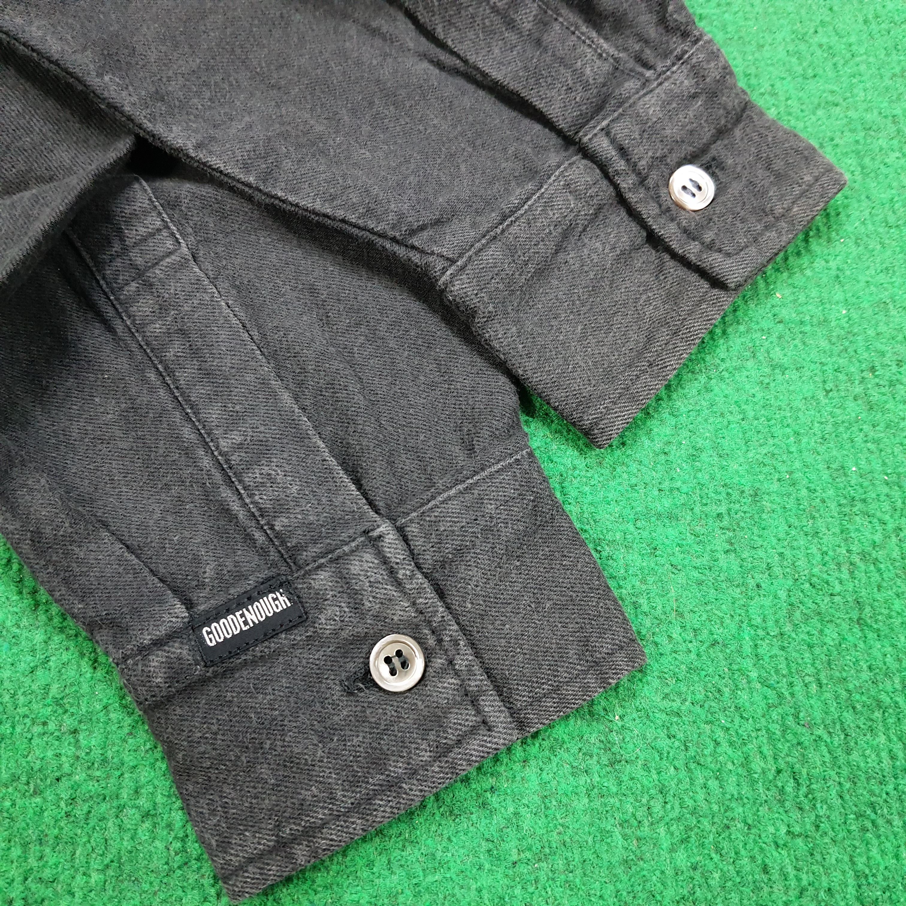 GOODENOUGH × Japanese Brand × Vintage Vintage Good Enough Japanese Brand Button Up Shirt Size US L / EU 52-54 / 3 - 6 Thumbnail