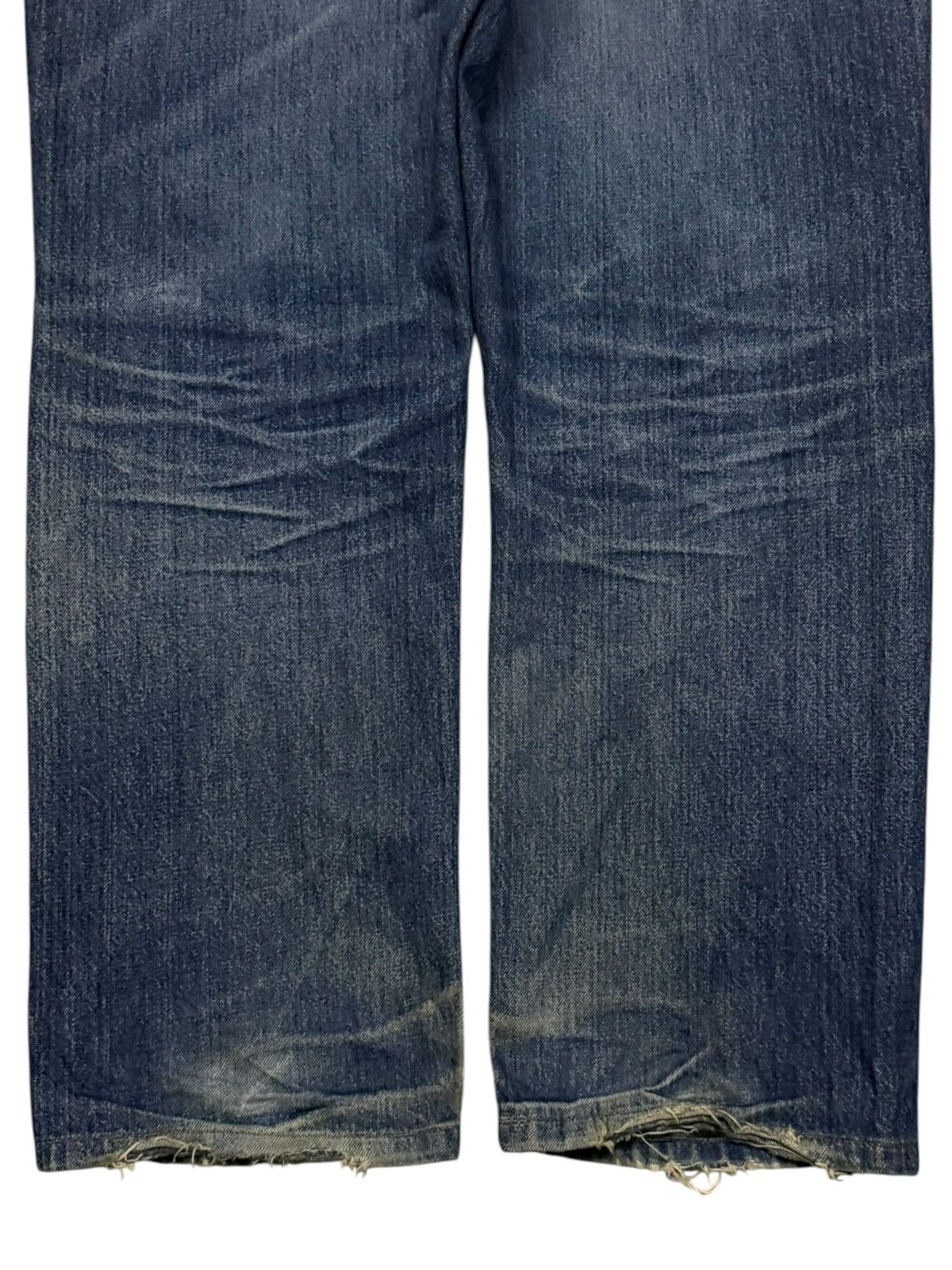 Uniqlo Vintage Uniqlo Japanese Denim Jeans | Loose Fit Straight W38 Size US 38 / EU 54 - 7 Thumbnail