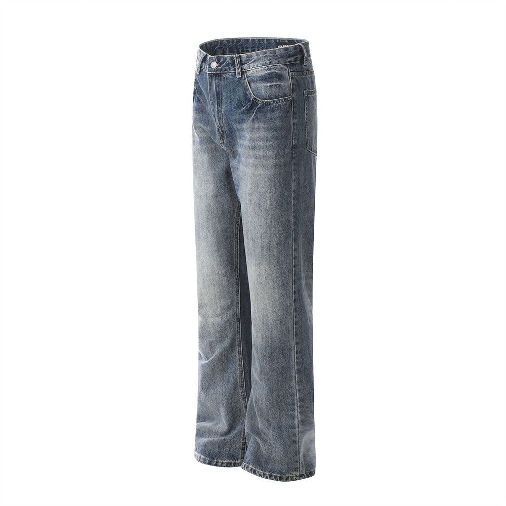 Japanese Brand × Jean Vintage washed distressed loose casual flared jeans Size US 32 / EU 48 - 2 Thumbnail