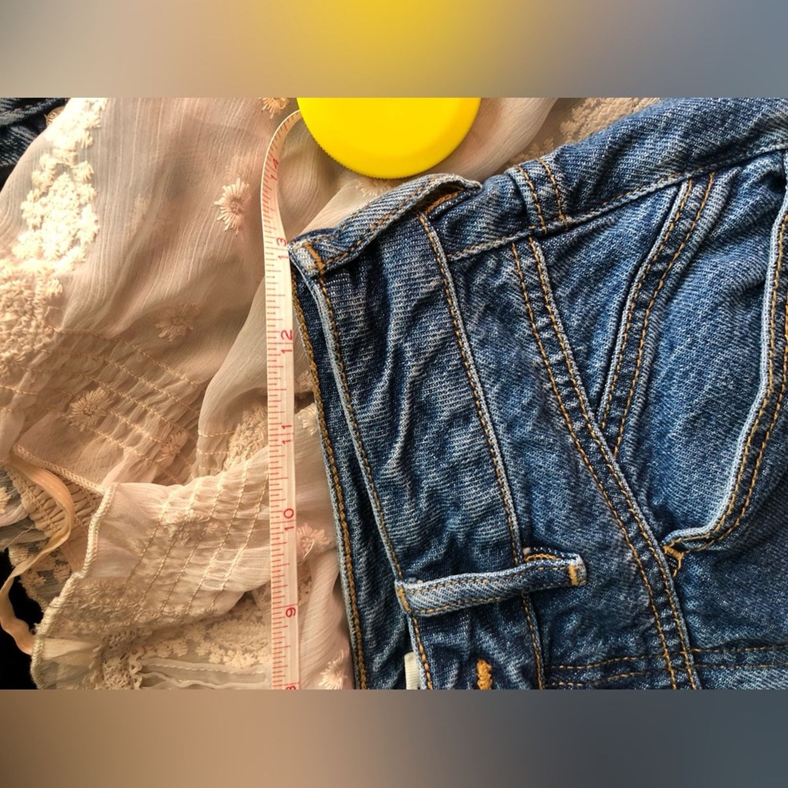 Pacsun PACSUN jean shorts bottoms blue 13”waist Size 26" / US 2 / IT 38 - 7 Thumbnail