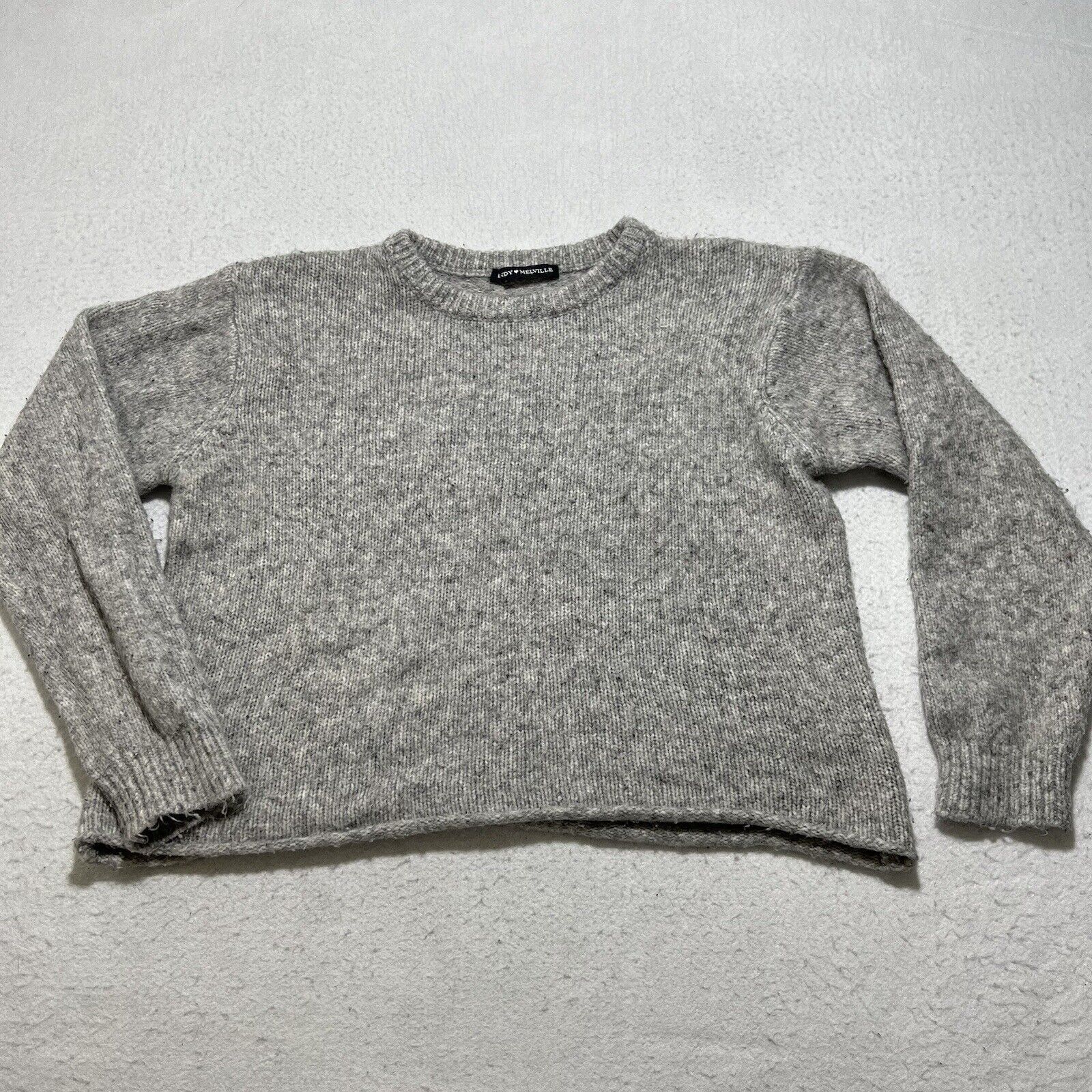 Brandy Melville Brandy MelvilleCropped Sweater Acrylic Wool Blend Crop Top Size ONE SIZE - 1 Thumbnail