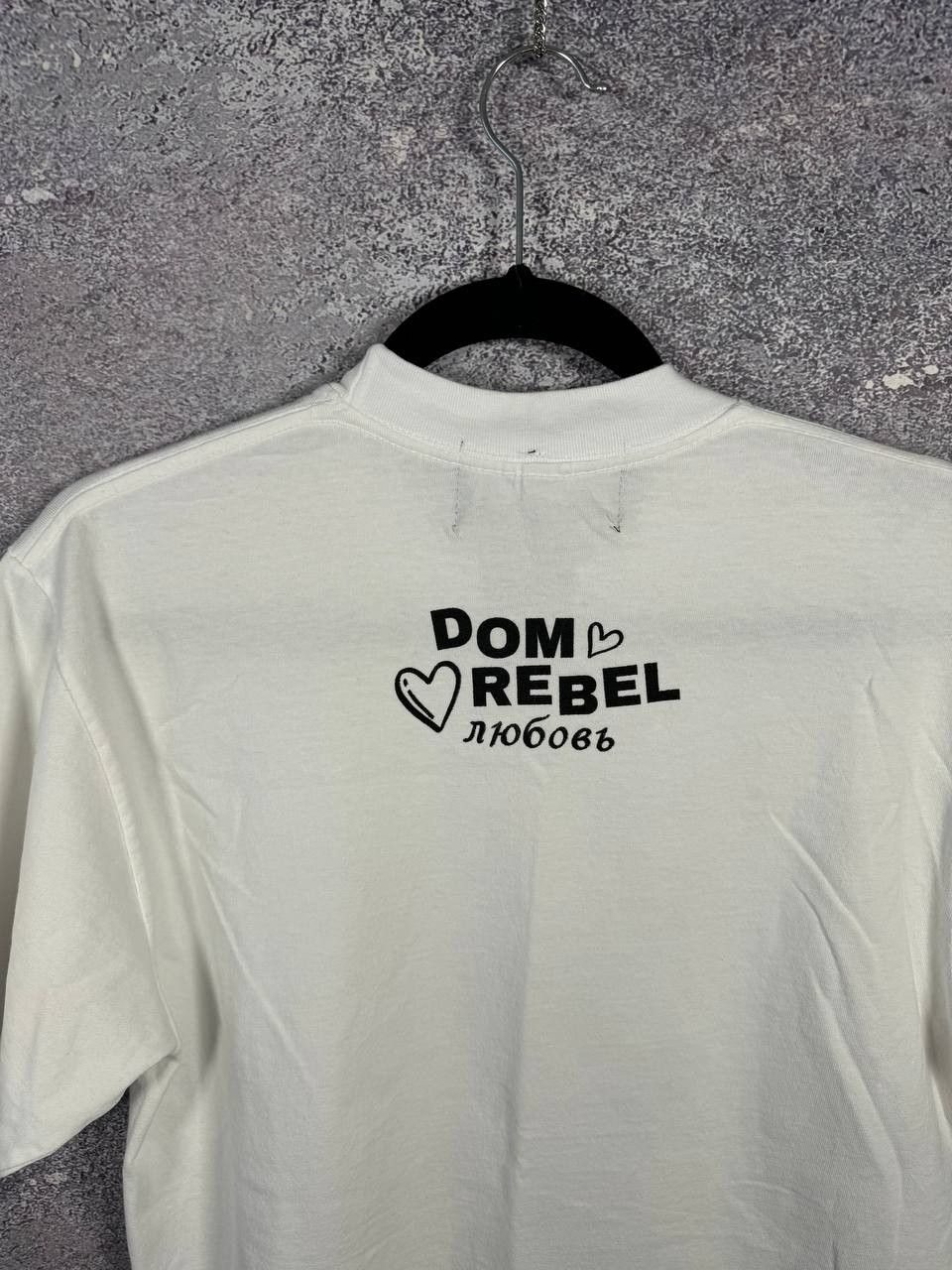 DOMREBEL Dom Rebel Montreal Graphic Print LOVE White T-Shirt Small Size US S / EU 44-46 / 1 - 12 Thumbnail