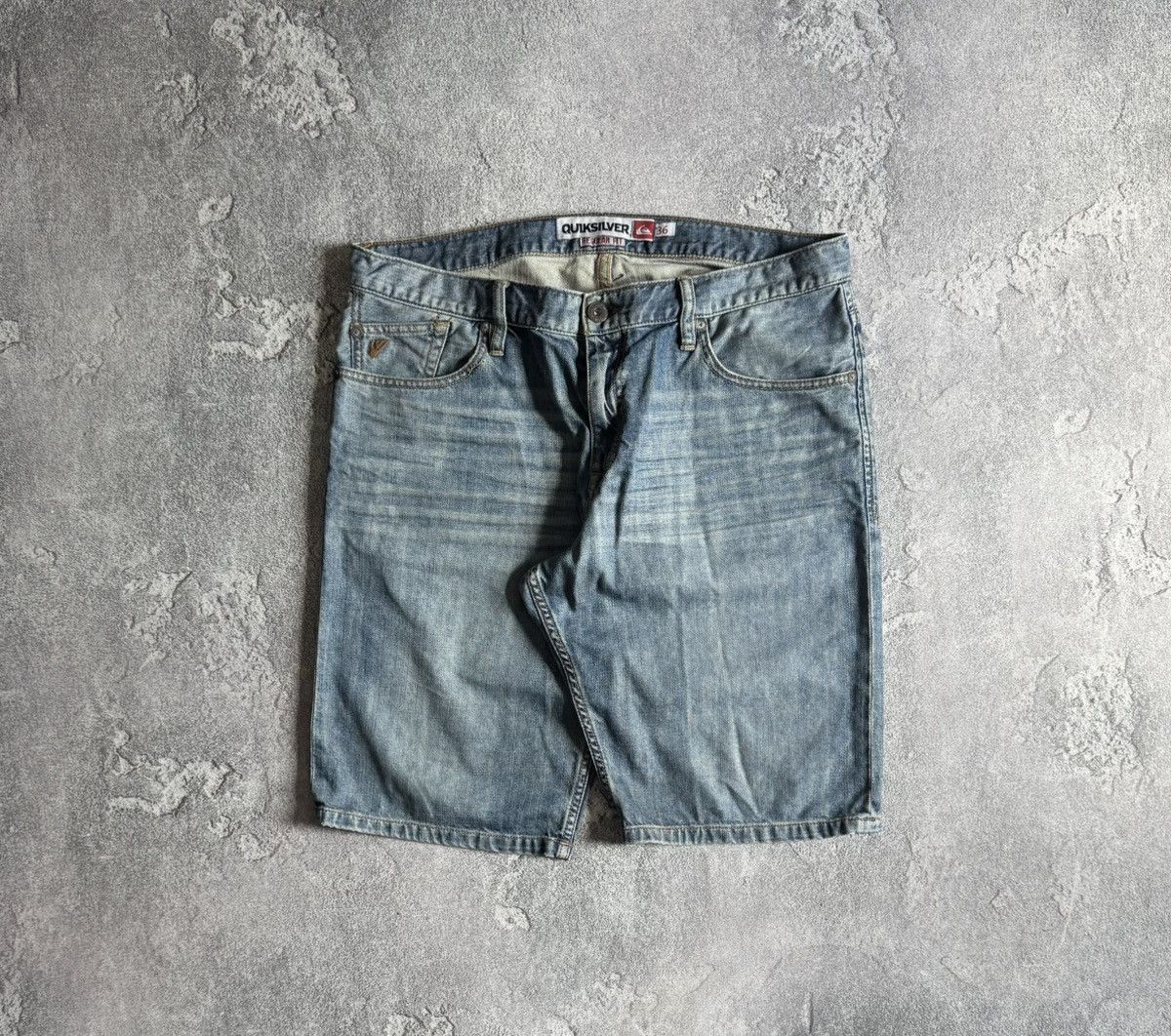 Quicksilver Quiksilver 36 vintage denim shorts 🩳 surf style Y2K Size US 36 / EU 52 - 8 Thumbnail