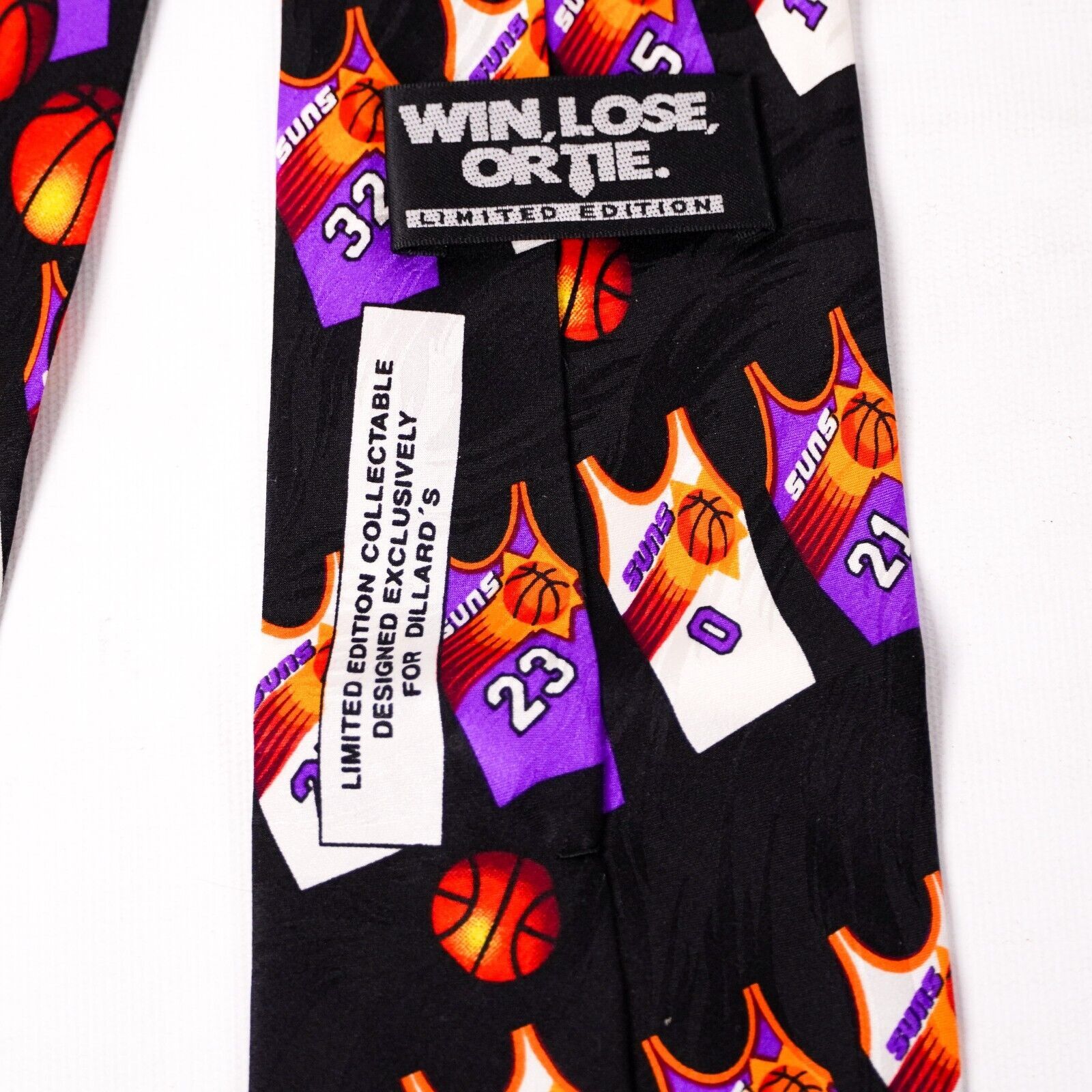 NBA VTG Phoenix Suns NBA Finals Basketball Silk Neck Tie Size ONE SIZE - 5 Thumbnail