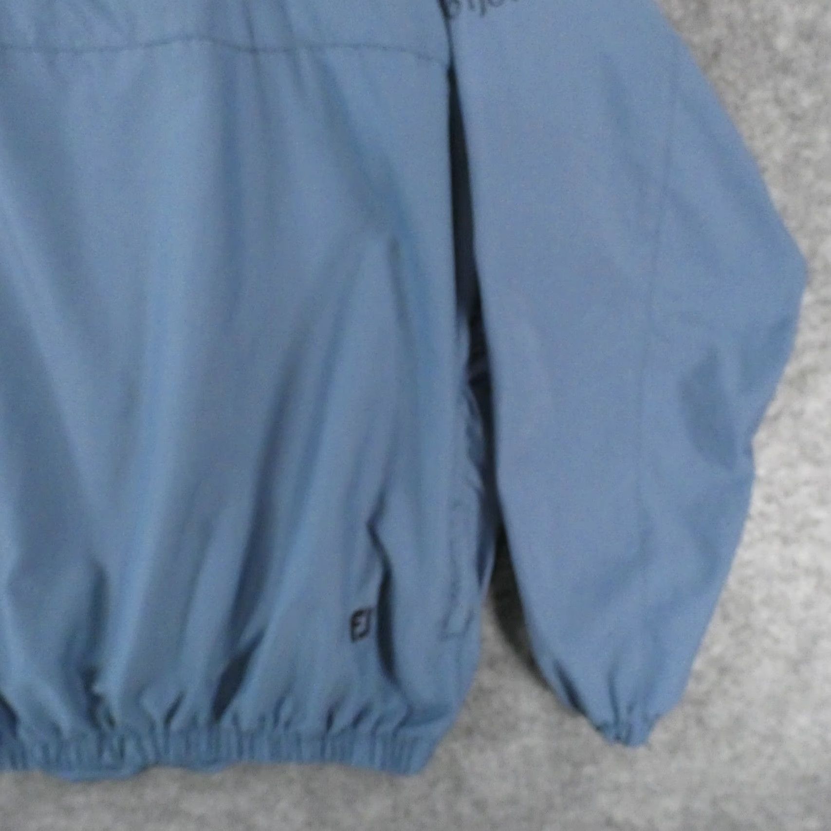 Footjoy FootJoy Windbreaker Pullover Mens XXL Long Sleeve Blue Golf Casual Jacket Size US XXL / EU 58 / 5 - 5 Thumbnail