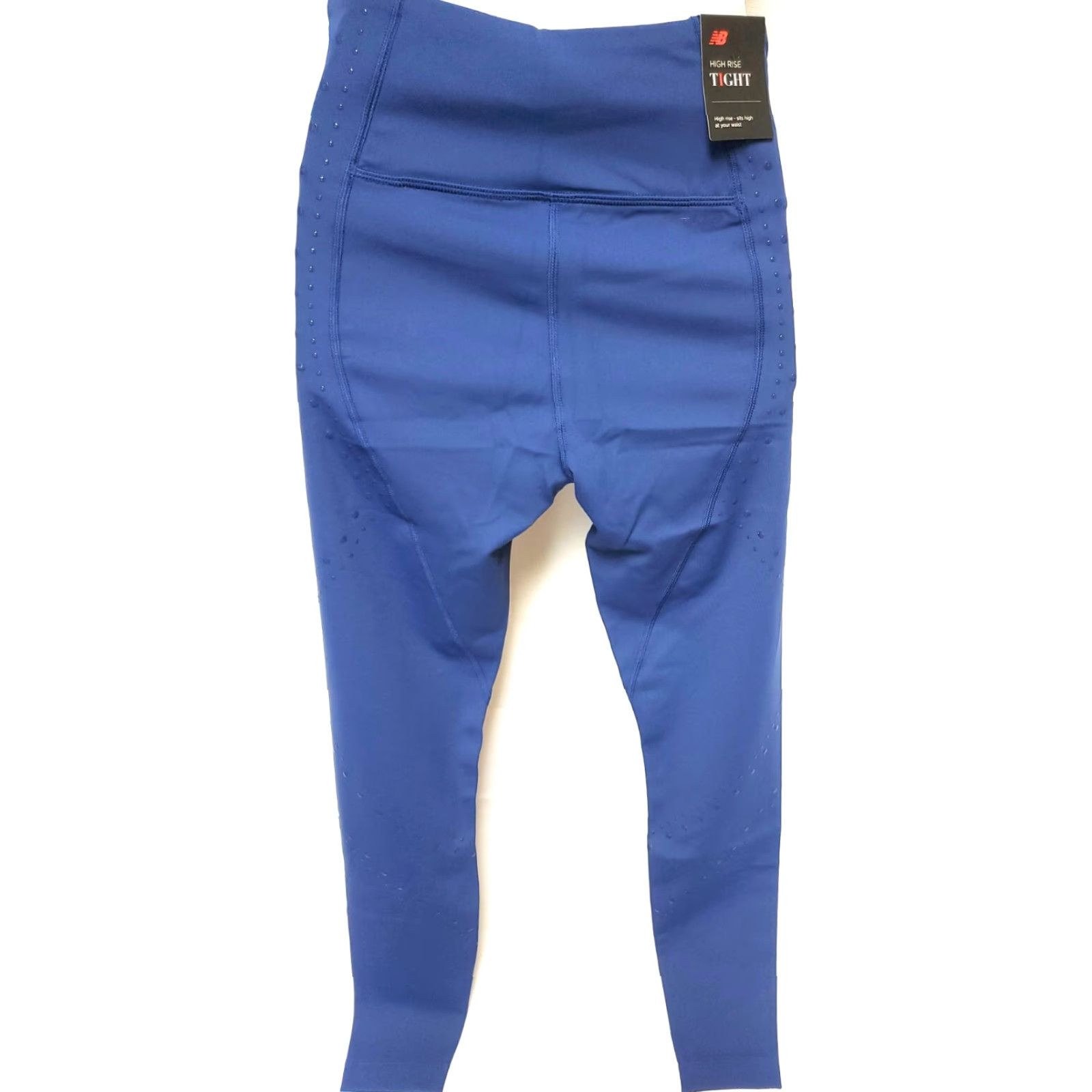 New Balance VINTAGE Womens New Balance WP93114 TTB Determination High Rise Tight Blue Workout Pants Size 28" / US 6 / IT 42 - 3 Thumbnail