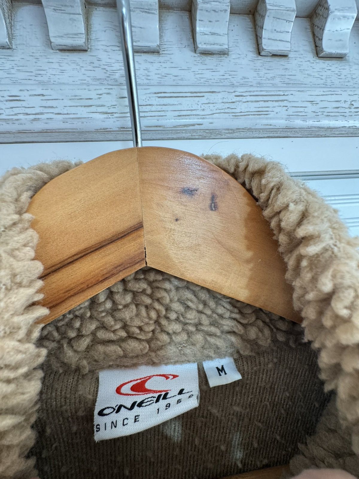 O'Neill × Vintage Vintage 90s O’Neill Sherpa Fleece Zip Rare Surf Skate Size US M / EU 48-50 / 2 - 9 Thumbnail