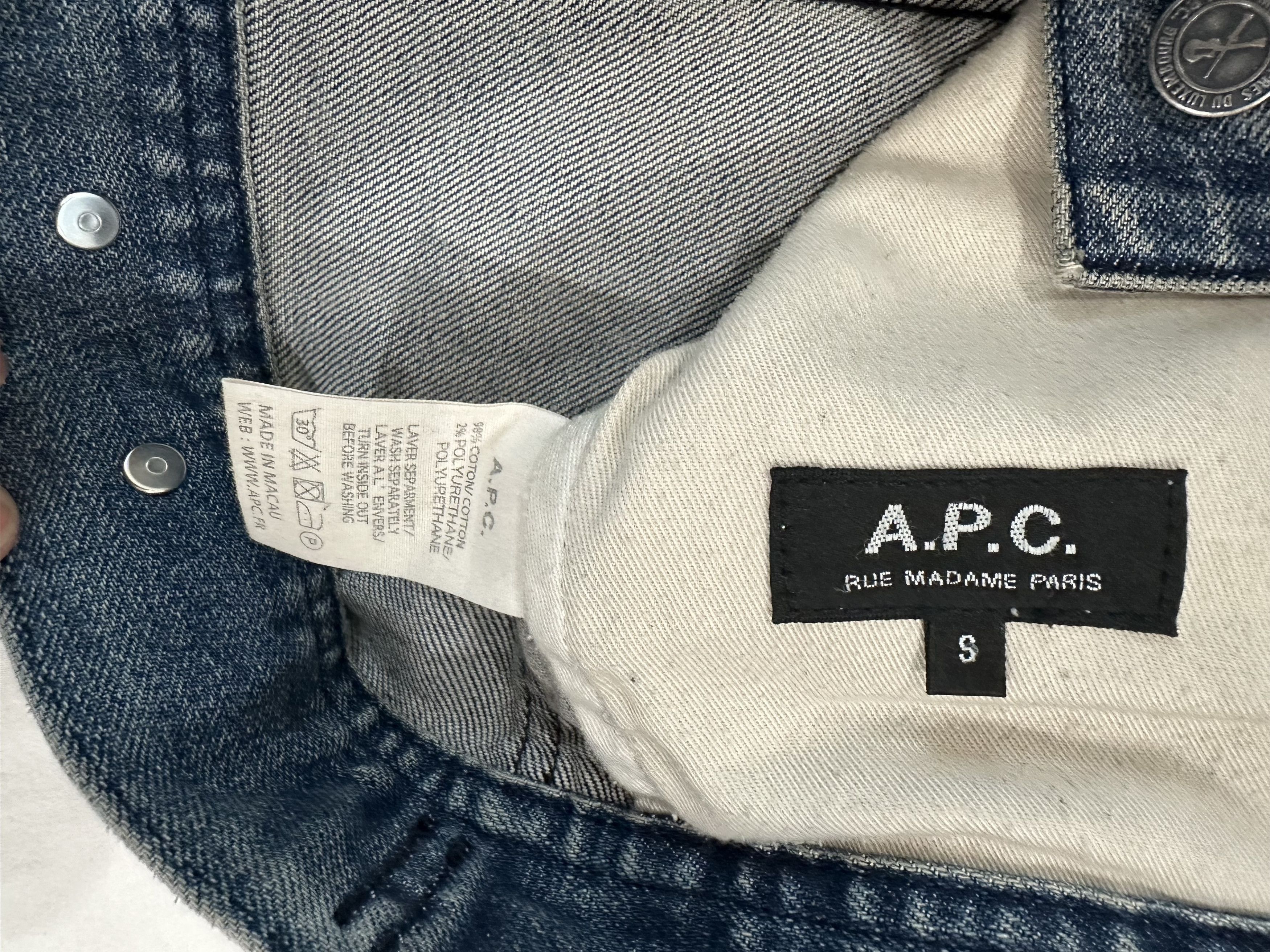 A.P.C. APC Denim Trucker Jacket Size US S / EU 44-46 / 1 - 6 Thumbnail
