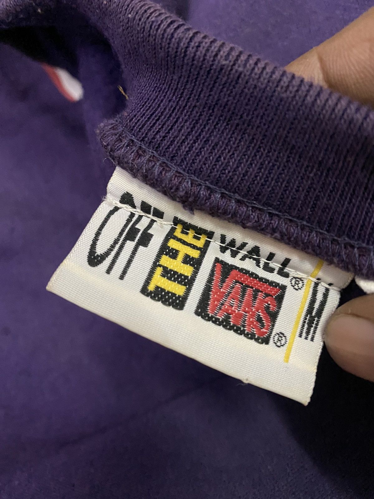 Vans Vintage 90s Vans Flag Big Logo Sweatshirt Size US M / EU 48-50 / 2 - 5 Thumbnail