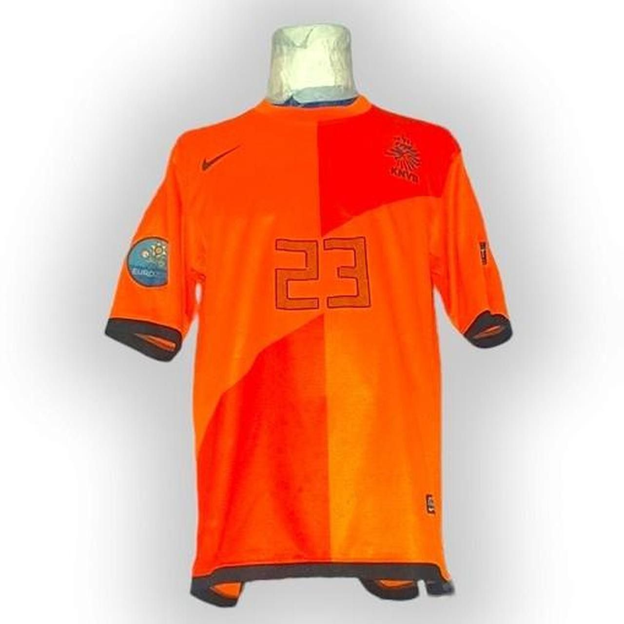 Nike Netherlands 2011 2012 Euro Home Shirt Jersey Size US L / EU 52-54 / 3 - 1 Thumbnail
