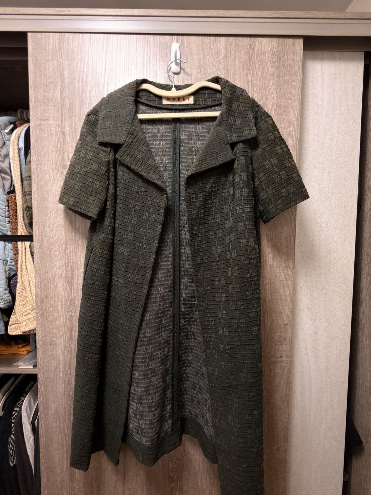 Marni Marni Short Sleeve Coat Size S / US 4 / IT 40 - 1 Thumbnail