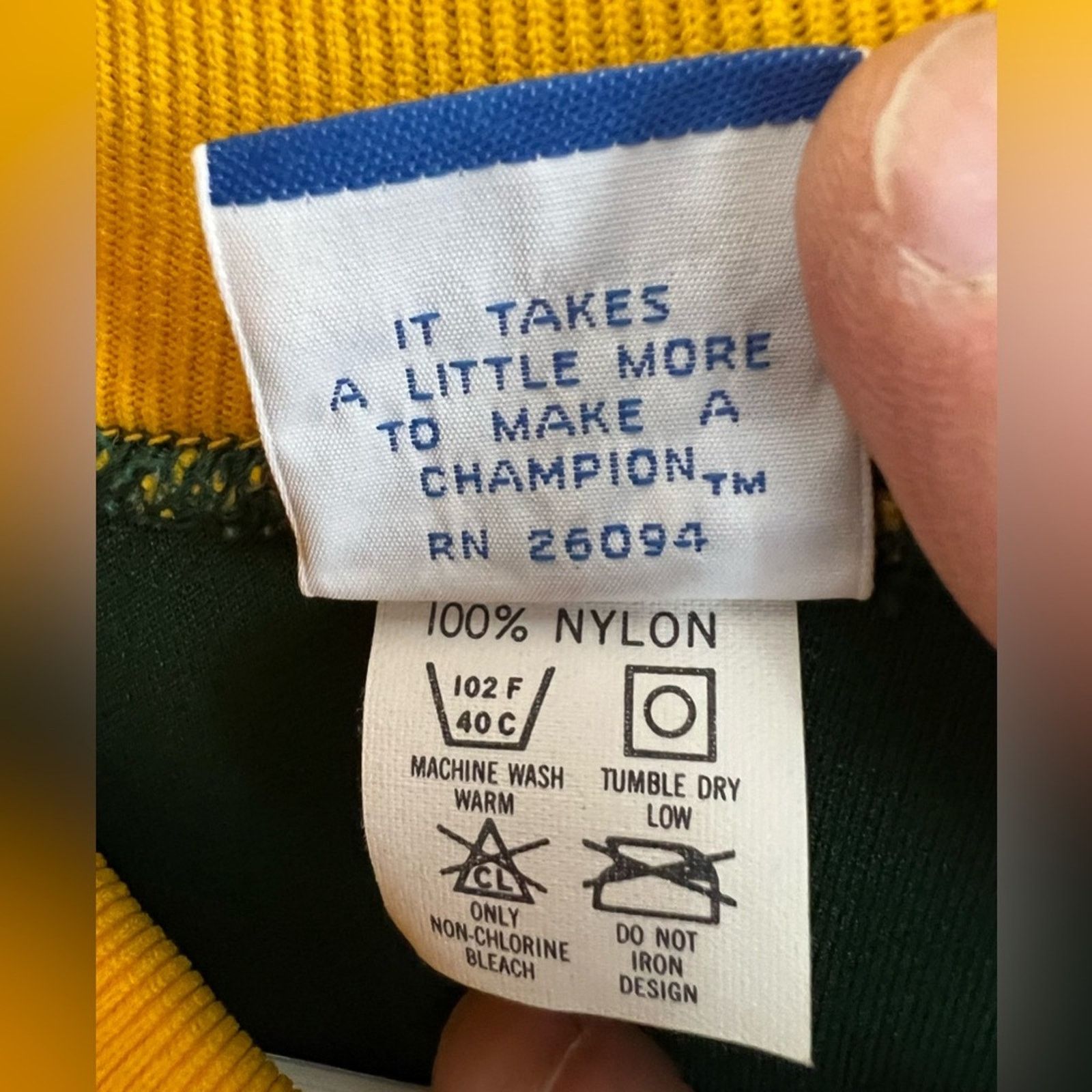 Champion Champion Jacket Vintage 80s 90s Nylon Ramapo High BBALL USA Size US XL / EU 56 / 4 - 7 Thumbnail