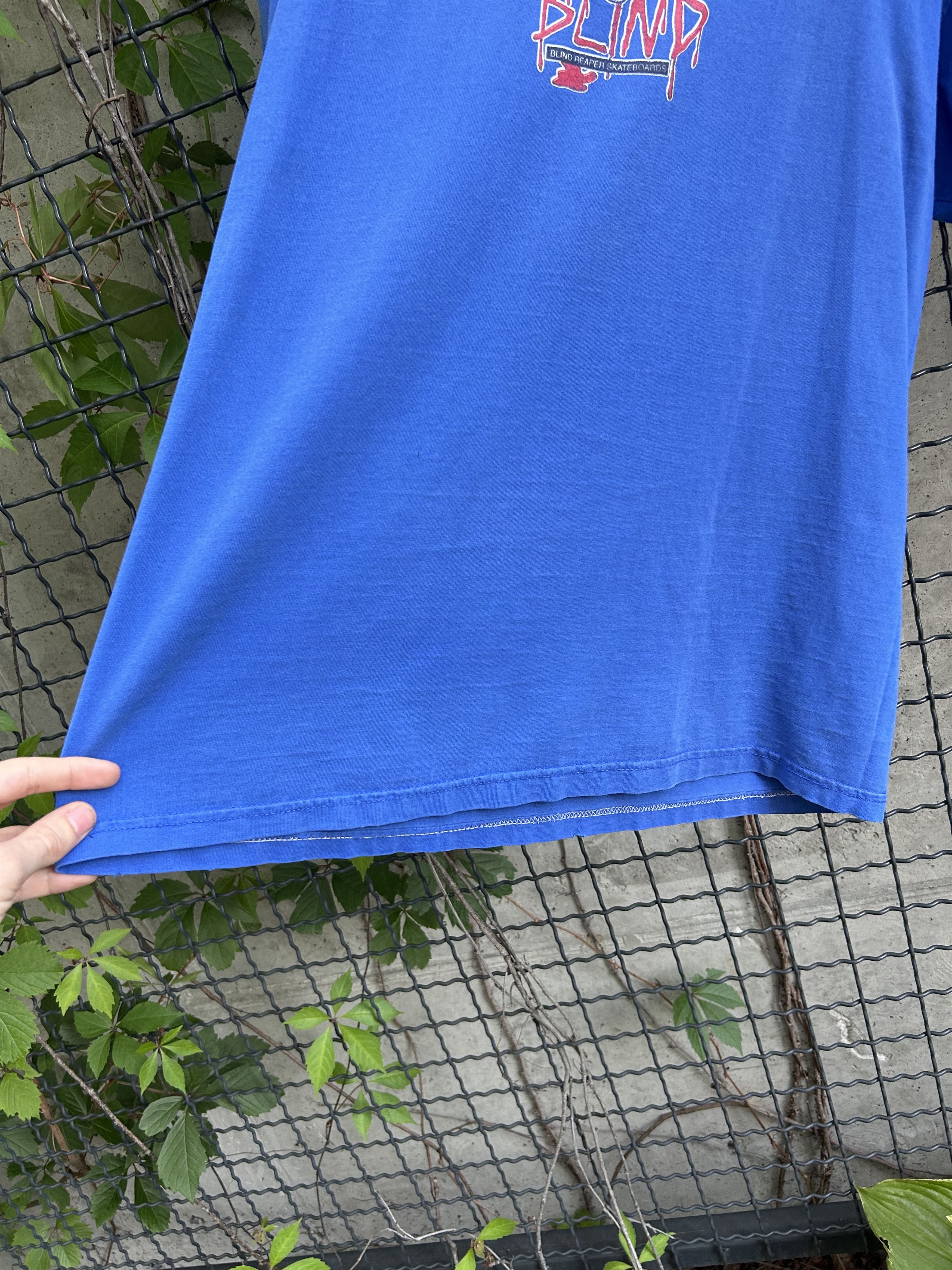 Blind Skateboards Vintage 90s Blind Skateboards Graphic T-shirt Size US XL / EU 56 / 4 - 5 Thumbnail