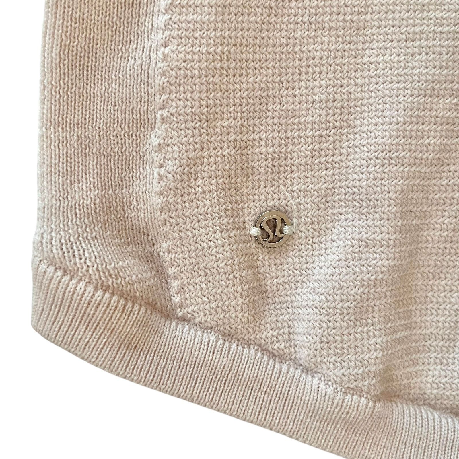 Lululemon Lululemon Sit In Lotus Sweater Cream Pink MerinoWool Sweater Size XS / US 0-2 / IT 36-38 - 4 Thumbnail