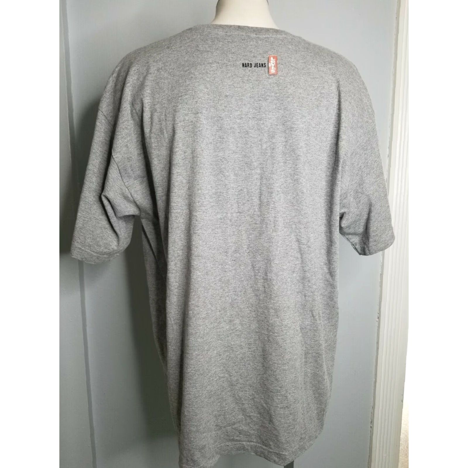 Levi's VINTAGE Levi's 90s Punk Gray XL Cotton T-Shirt Men’s USA Made Size US XL / EU 56 / 4 - 2 Thumbnail