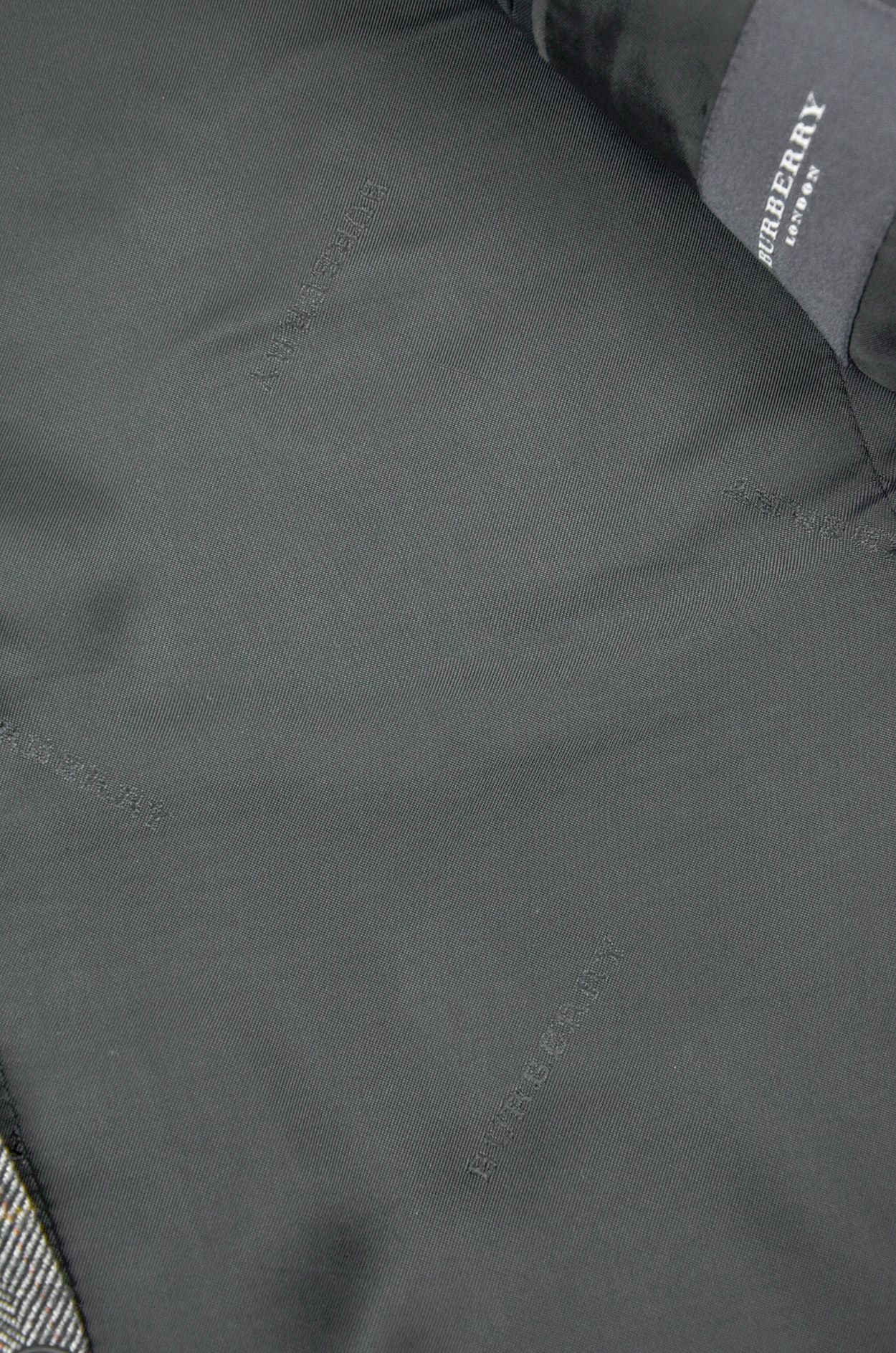 Burberry Burberry London Wool Herringbone Blazer Grey - Size 54 Size 44R - 8 Thumbnail