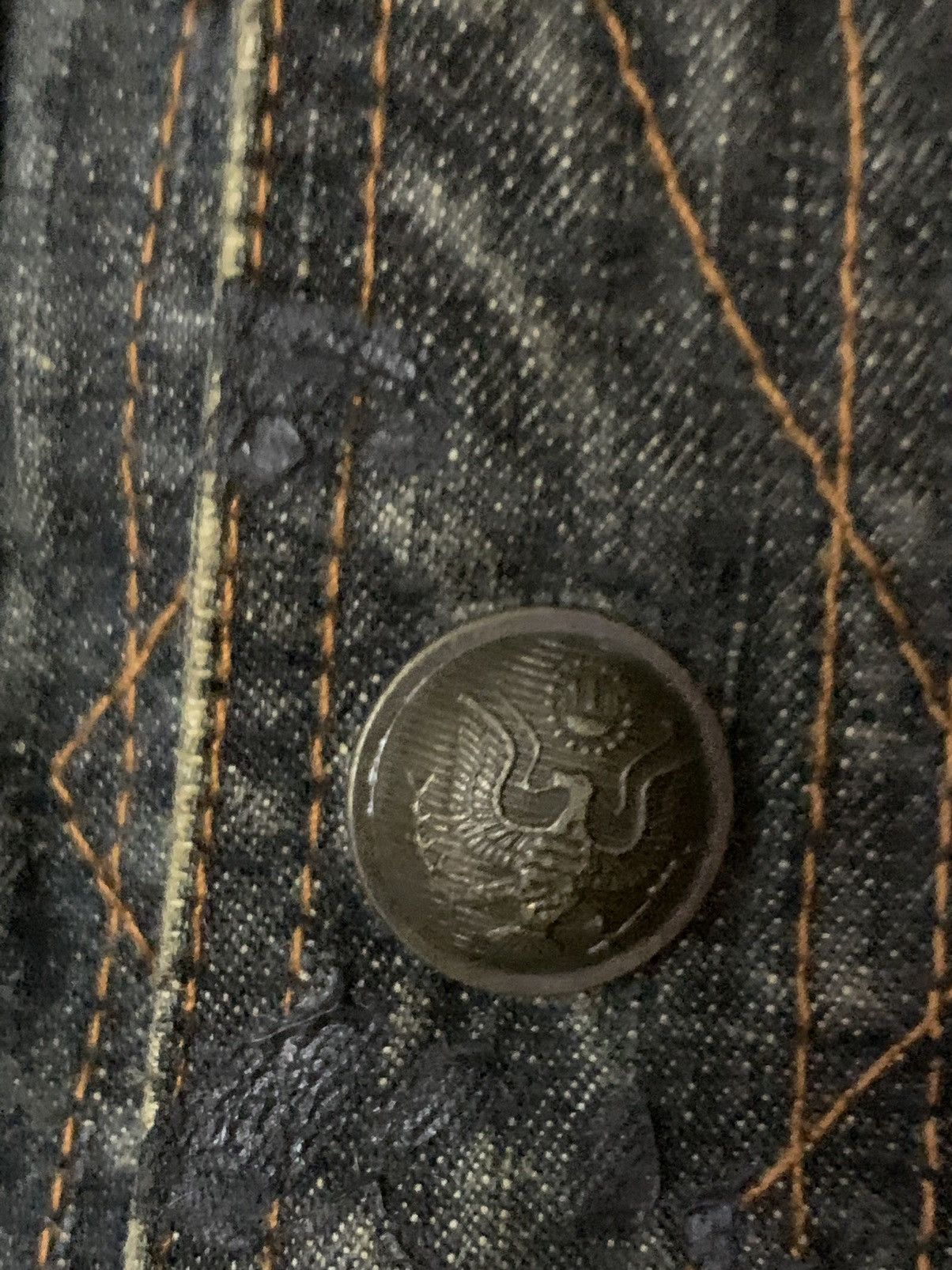 In The Attic × Japanese Brand × Seditionaries In The Attic Art Design Distressed Denim Jacket Size US L / EU 52-54 / 3 - 5 Thumbnail