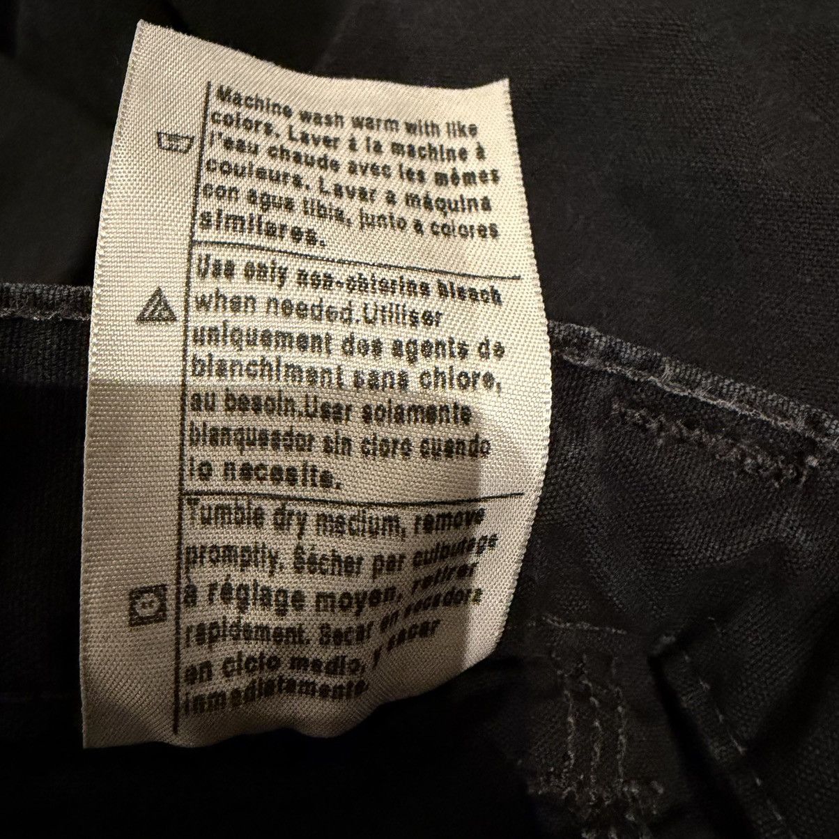 Carhartt Black Carhartt pants Size US 36 / EU 52 - 6 Thumbnail