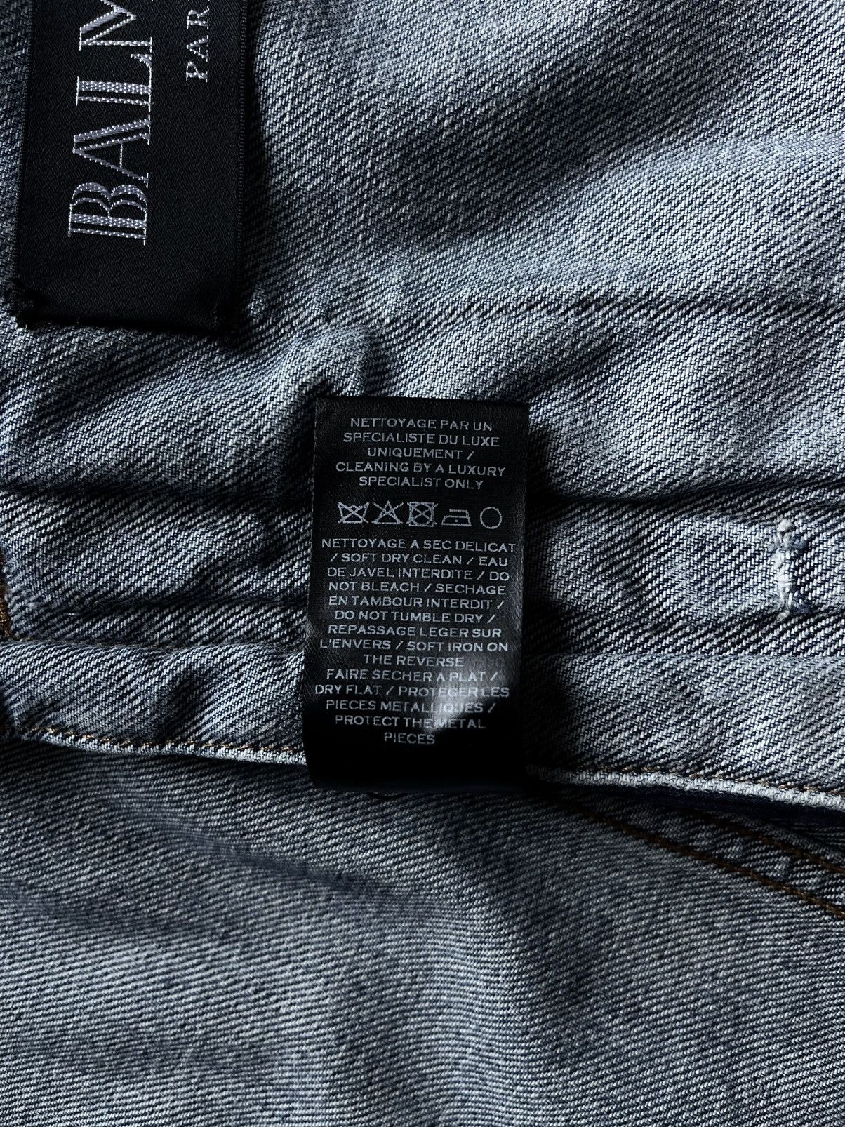 Balmain Balmain Destroyed Distressed Denim Jacket Size US M / EU 48-50 / 2 - 10 Thumbnail