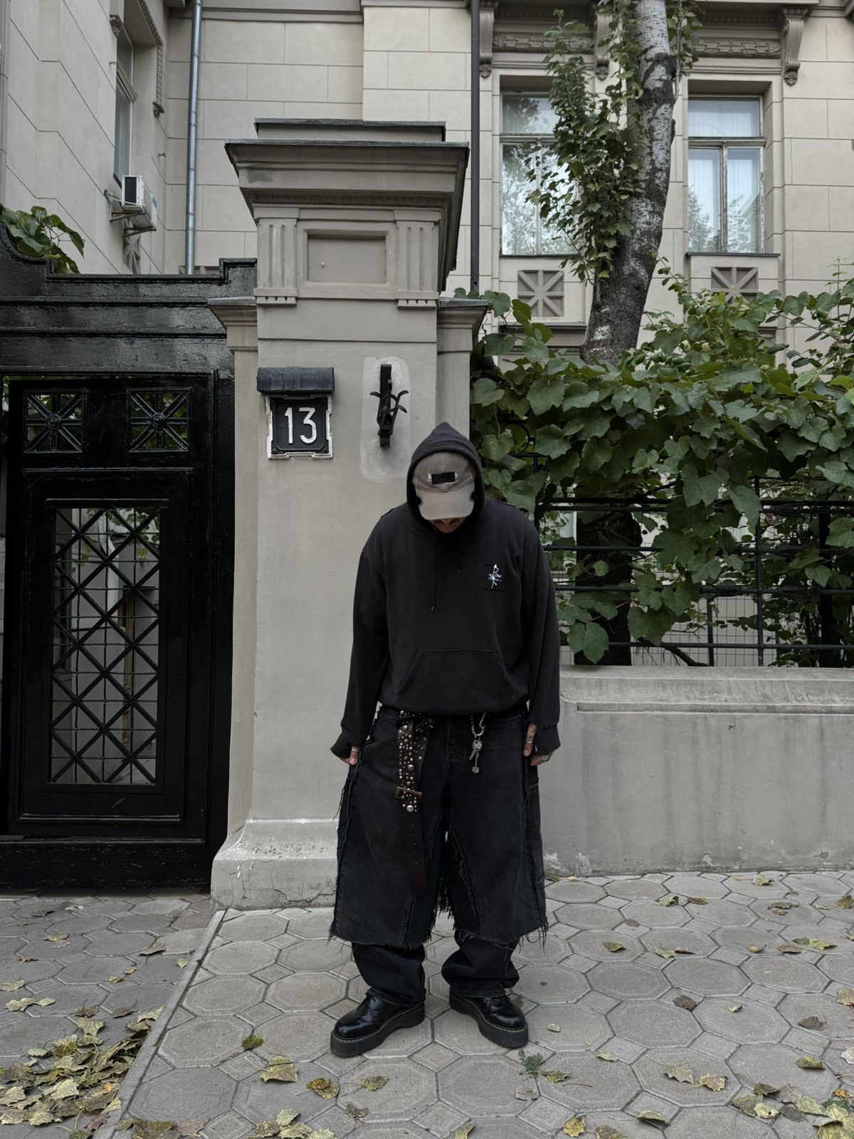 Yohji Yamamoto YOHJI YAMAMOTO x RequaL Wildside Deconstructed Hoodie Size US L / EU 52-54 / 3 - 5 Thumbnail