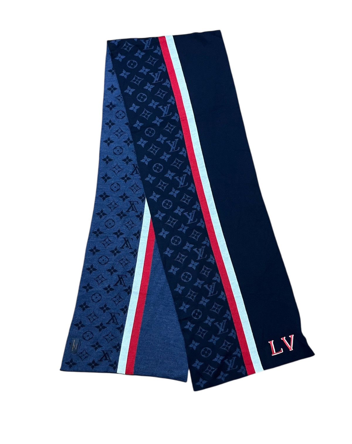 Louis Vuitton Louis vuitton varsity wool scarf Size ONE SIZE - 2 Thumbnail