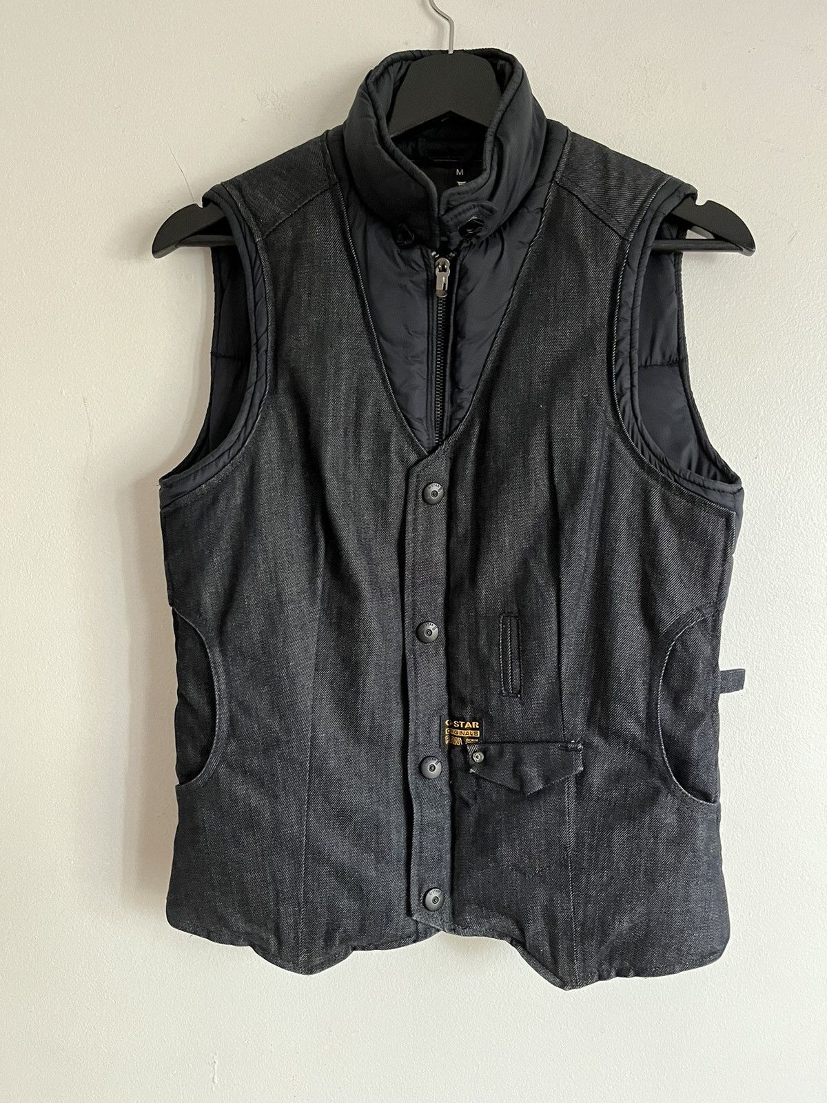 G-Star G-STAR Raw Denim 3301 Vest Jacket Size M / US 6-8 / IT 42-44 - 1 Thumbnail