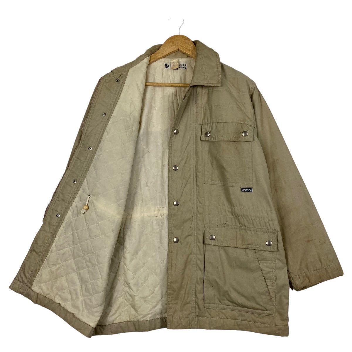 Kansai Yamamoto 1980s Kansai Eye Uniform - Japanese Brand - Boxy Work Jacket Size US M / EU 48-50 / 2 - 9 Thumbnail