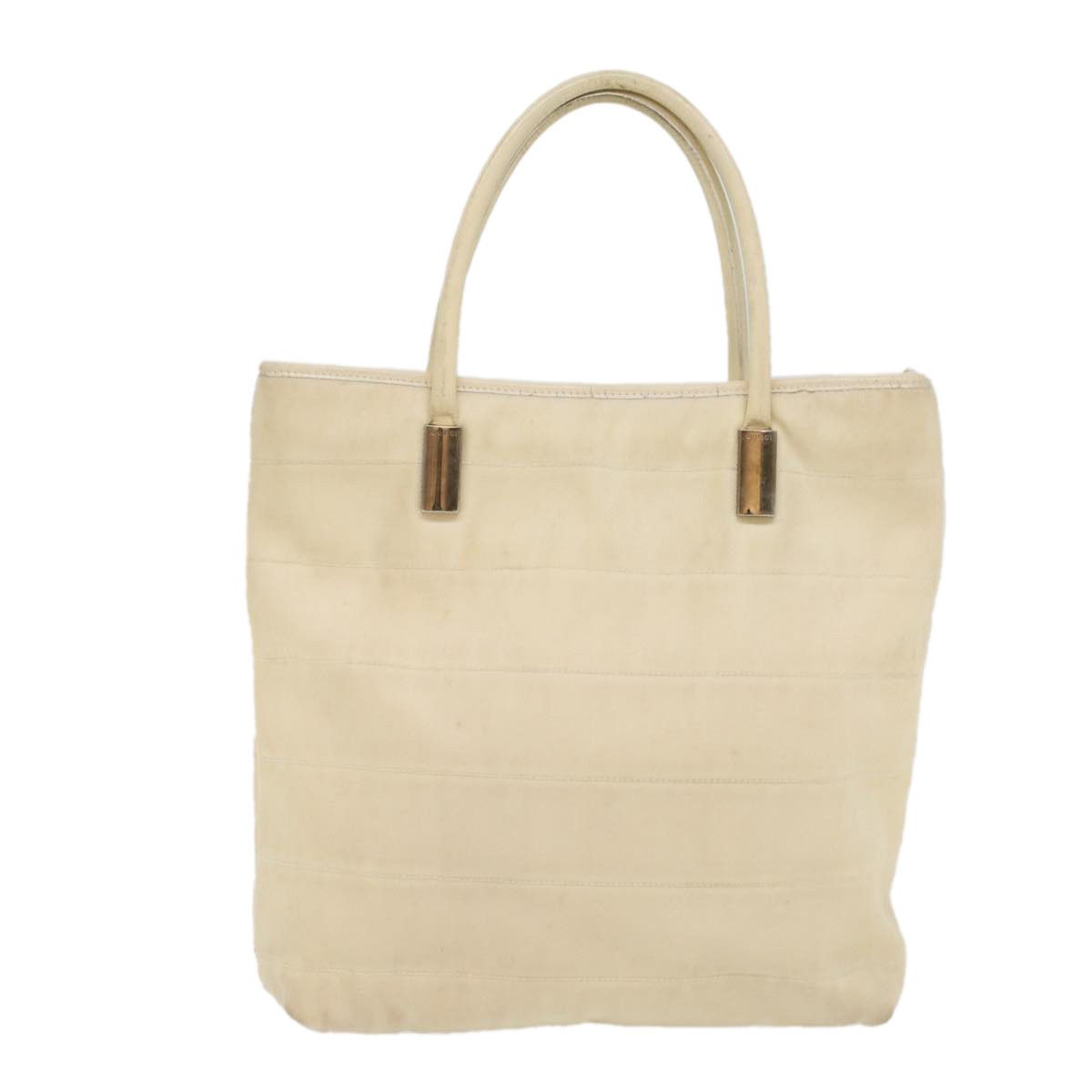 Gucci Beige Synthetic Tote Bag (Pre-Owned) Size ONE SIZE - 1 Thumbnail