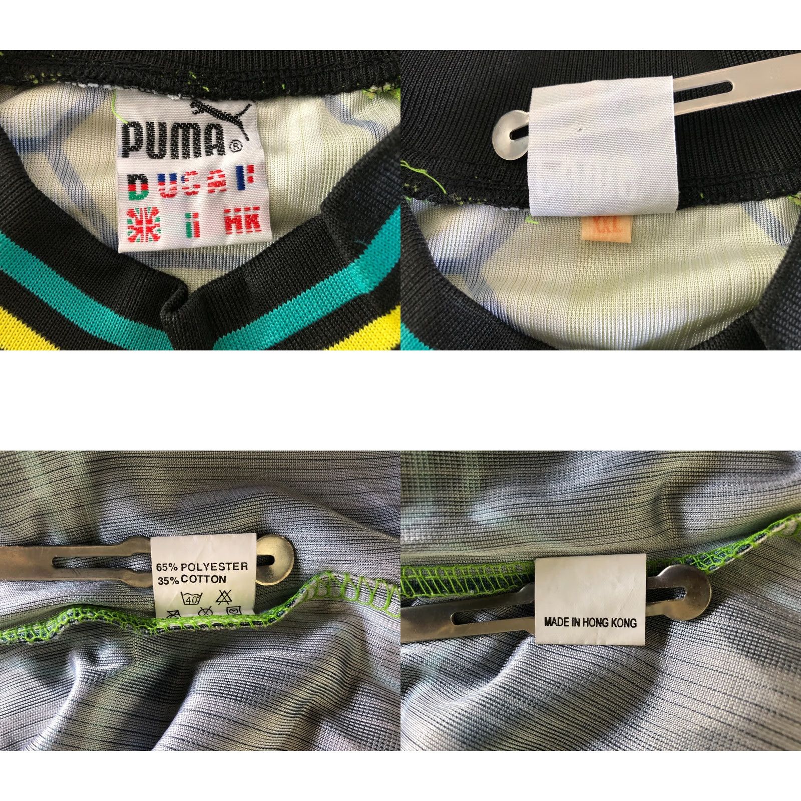 Puma PUMA Men's Goalkeeper Football Jersey Size XXL Multicolor Polyester Patterned Art Geometric Jersey Long Sleeve Collared Regular Fit Sports Breathable Size US XXL / EU 58 / 5 - 9 Thumbnail