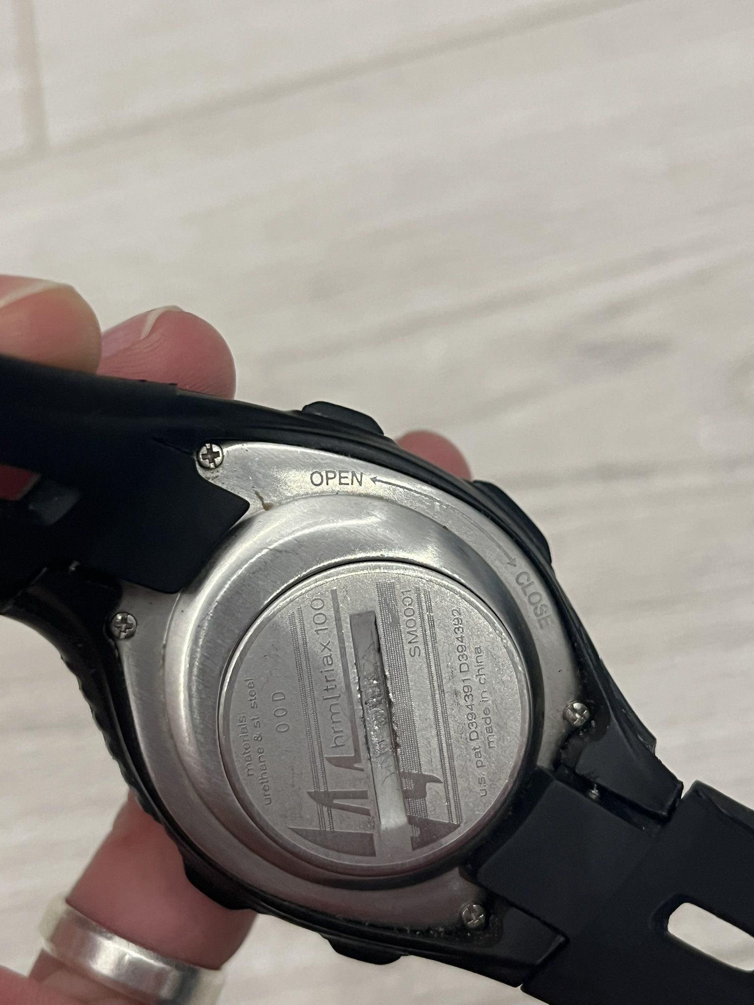 Nike Nike HRM Triax 100 Regular Watch Size ONE SIZE - 8 Thumbnail