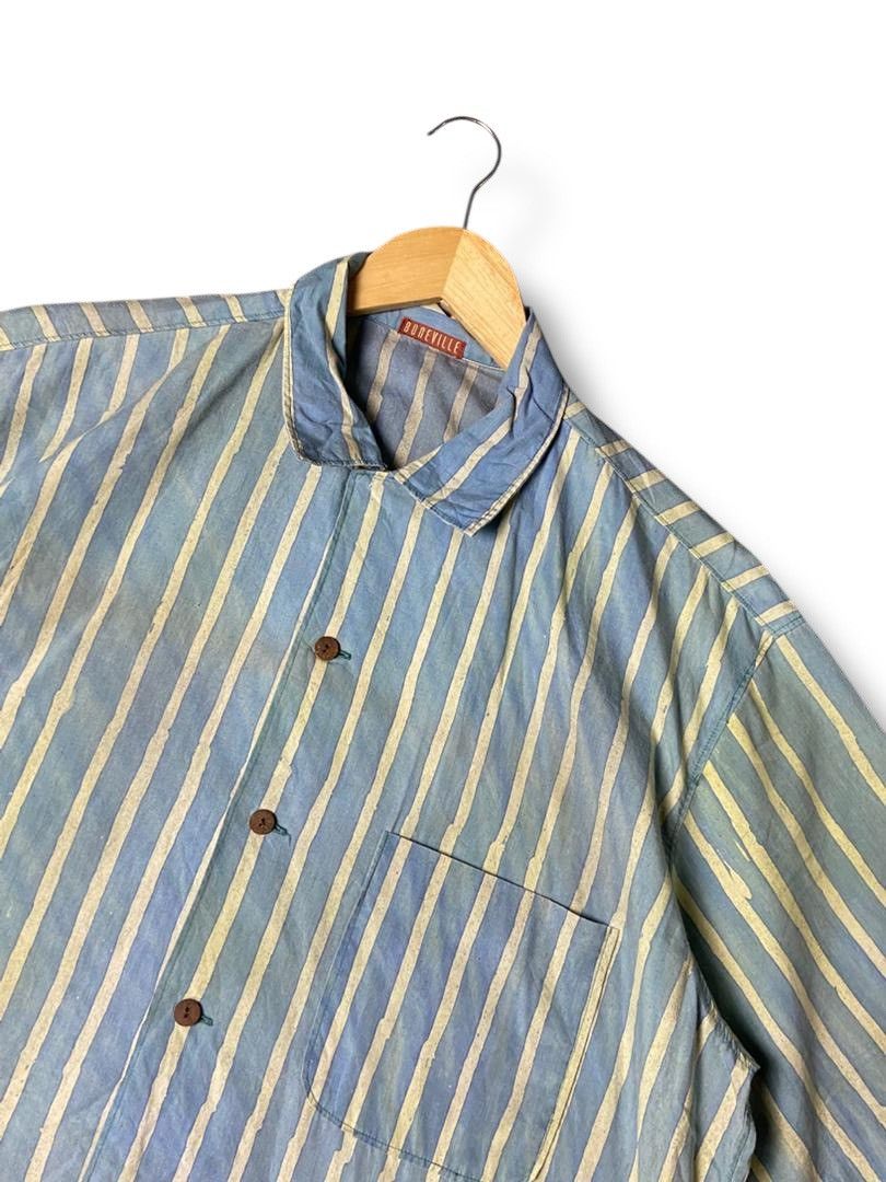 Boneville Vintage BONEVILLE Stripes Button Up Shirts (136) Size US S / EU 44-46 / 1 - 7 Thumbnail
