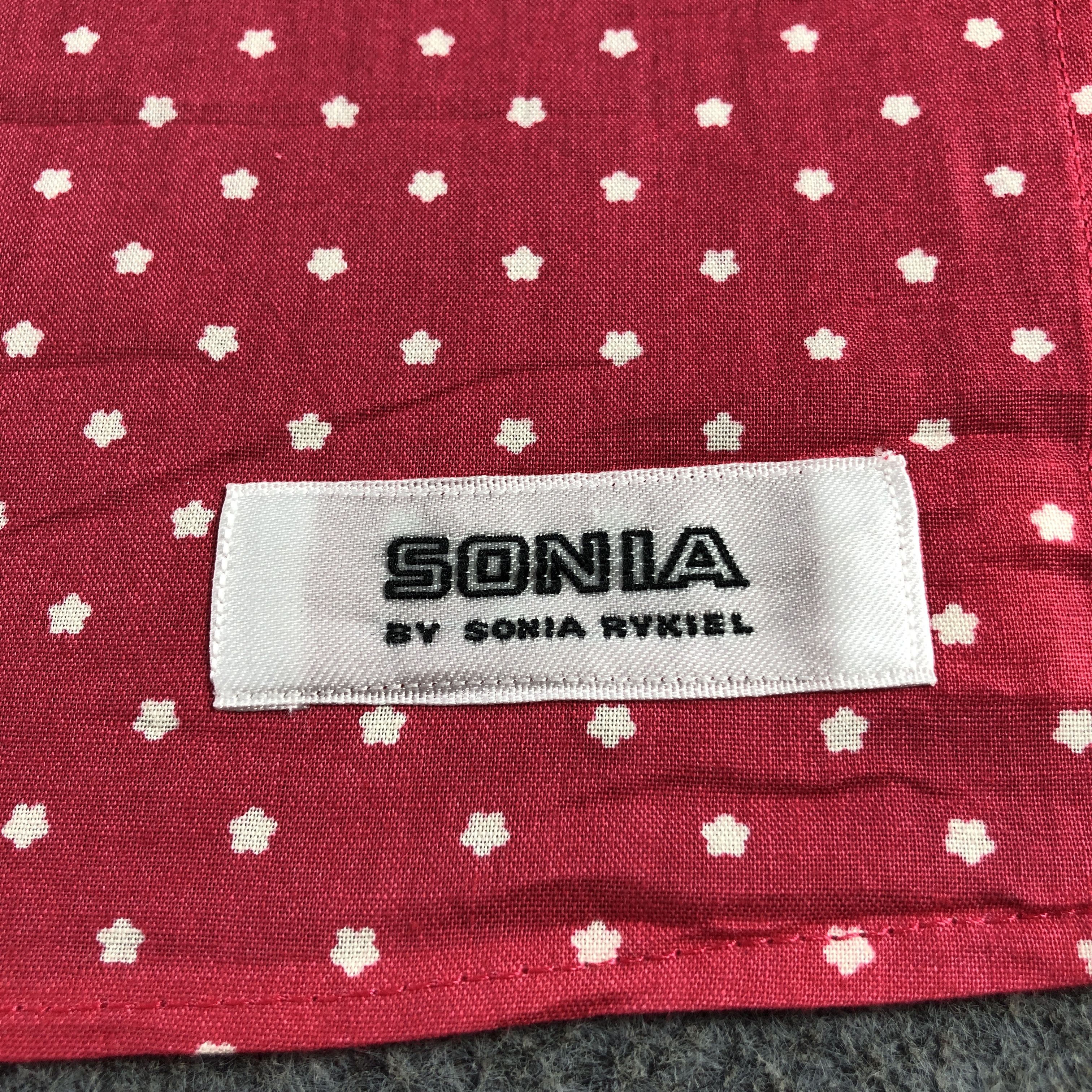 Sonia Rykiel × Vintage Sonia Rykiel Handkerchief Neckerchief Bandana H2652 Size ONE SIZE - 4 Thumbnail