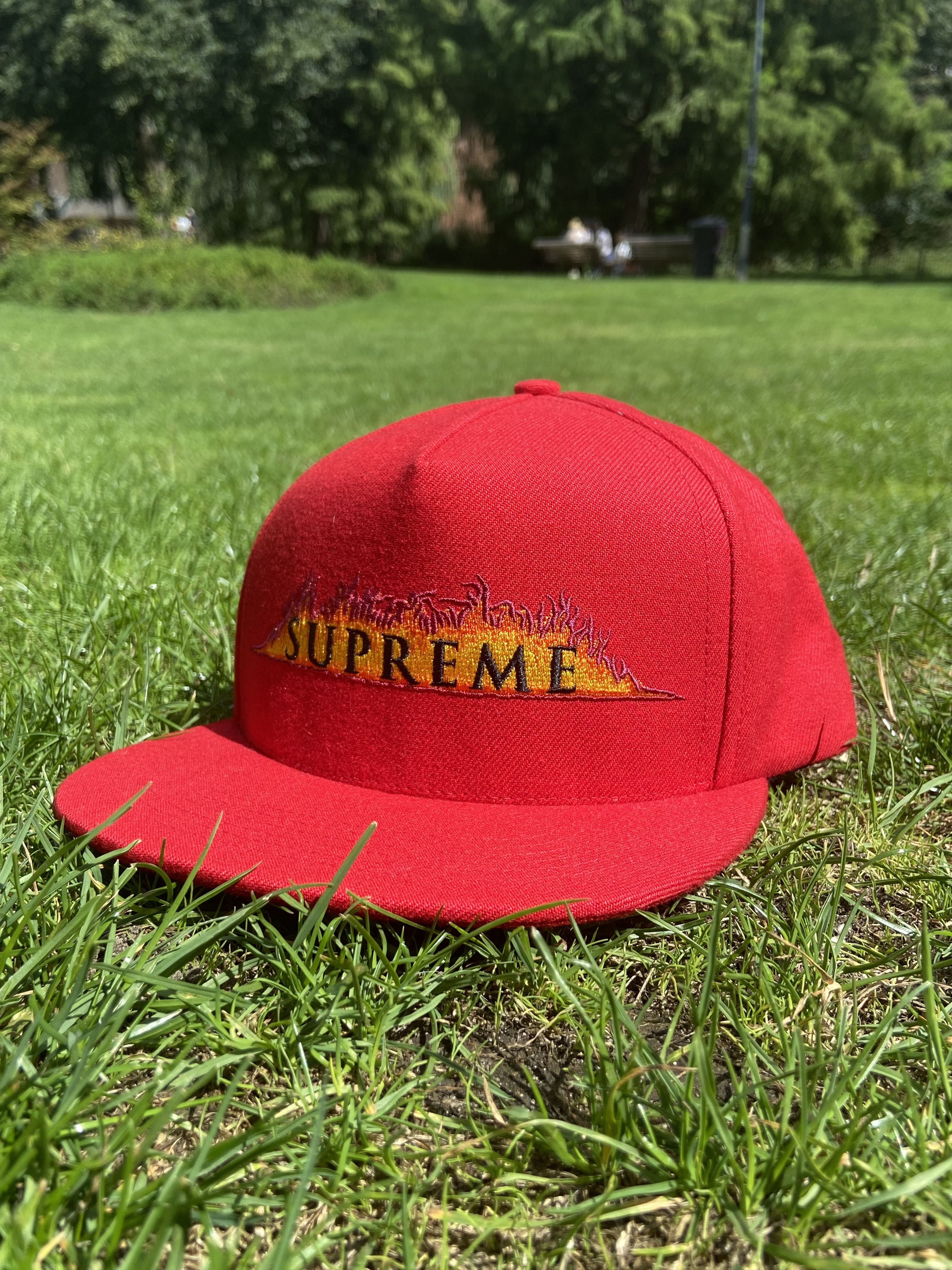 Supreme Supreme Annihilation 5-Panel Hat (Woodland Camo) SS17 Size ONE SIZE - 6 Thumbnail