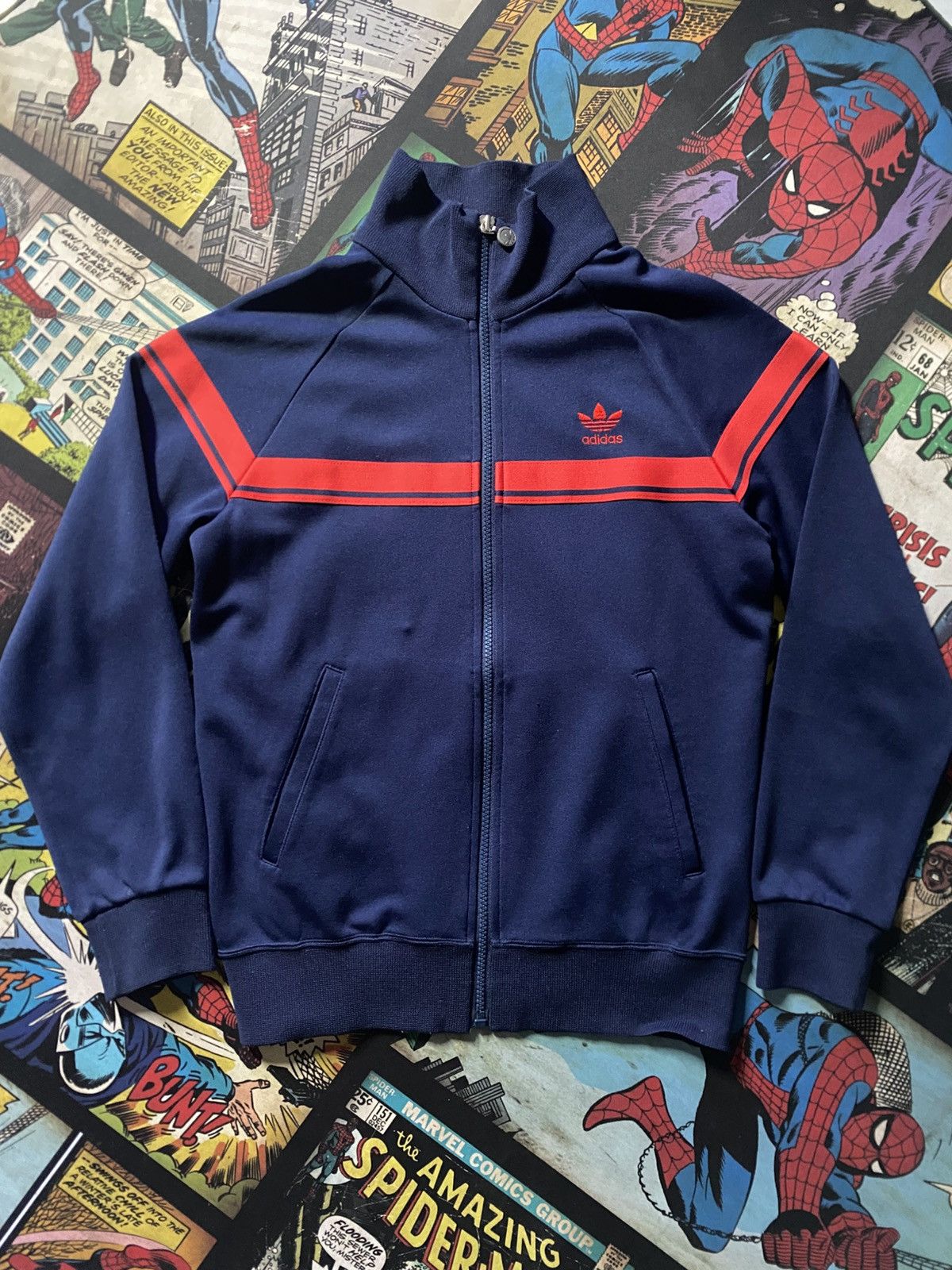 Adidas Adidas Track Top Vintage 70s Size US S / EU 44-46 / 1 - 1 Thumbnail