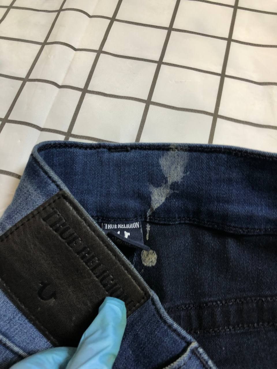 True Religion True Relion Johnny Dark Blue Wash Denim Jeans Size US 32 / EU 48 - 19 Thumbnail
