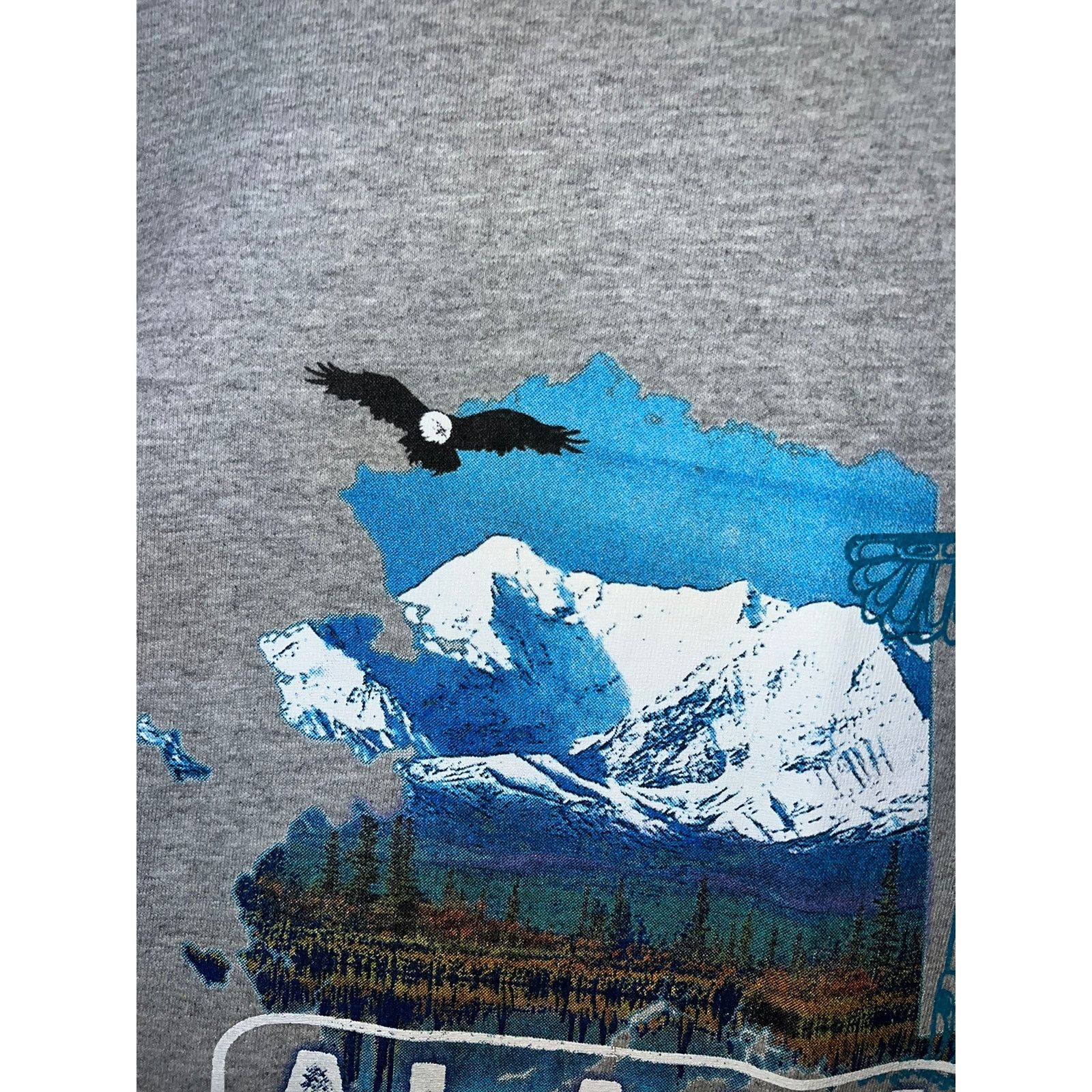 Gildan Alaska Shirt Princess Cruises Bald Eagle Gray Tee Gildan XL Size US XL / EU 56 / 4 - 5 Thumbnail