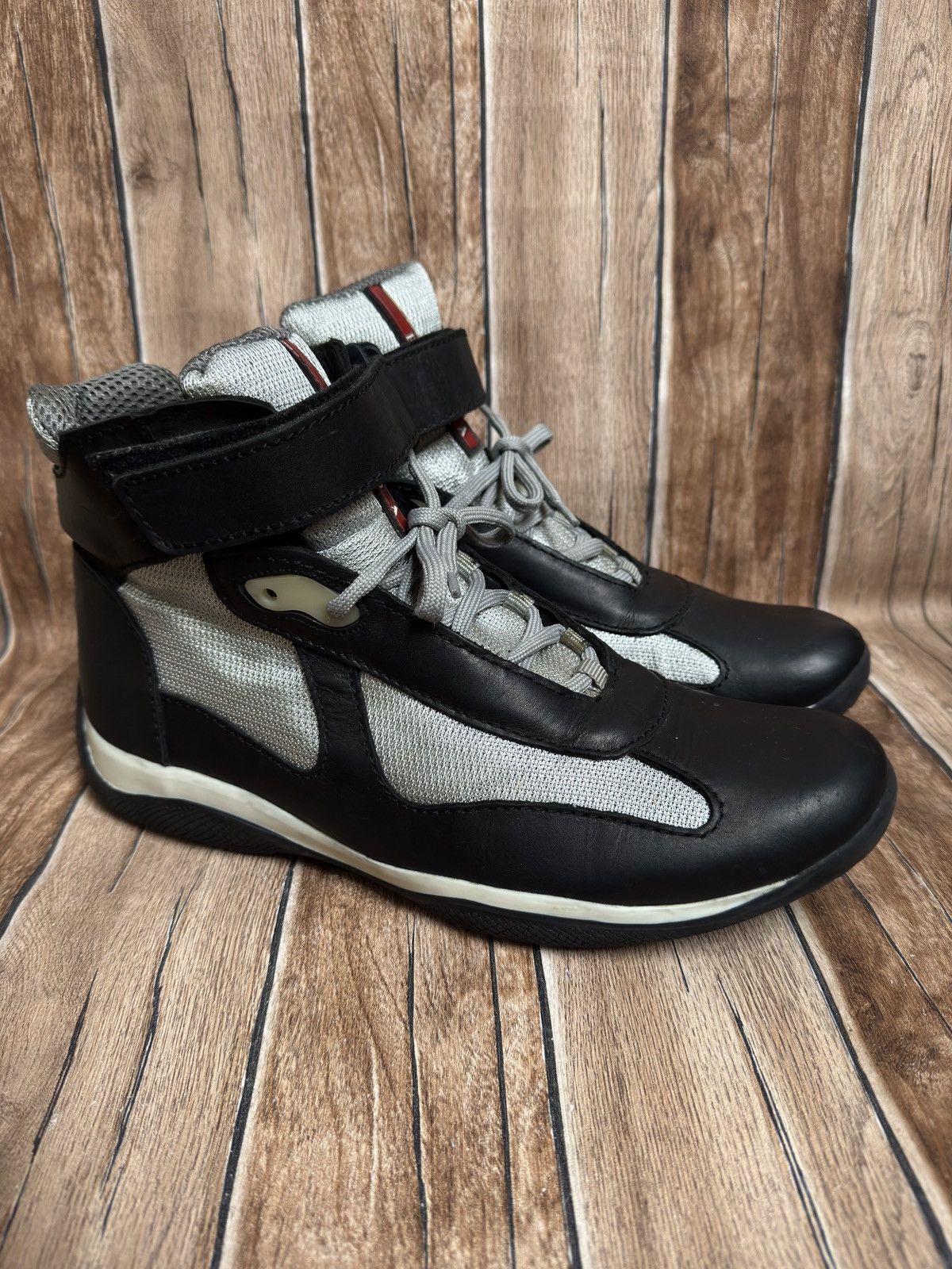 Prada America cup trainers black/grey Size US 11 / EU 44 - 13 Thumbnail