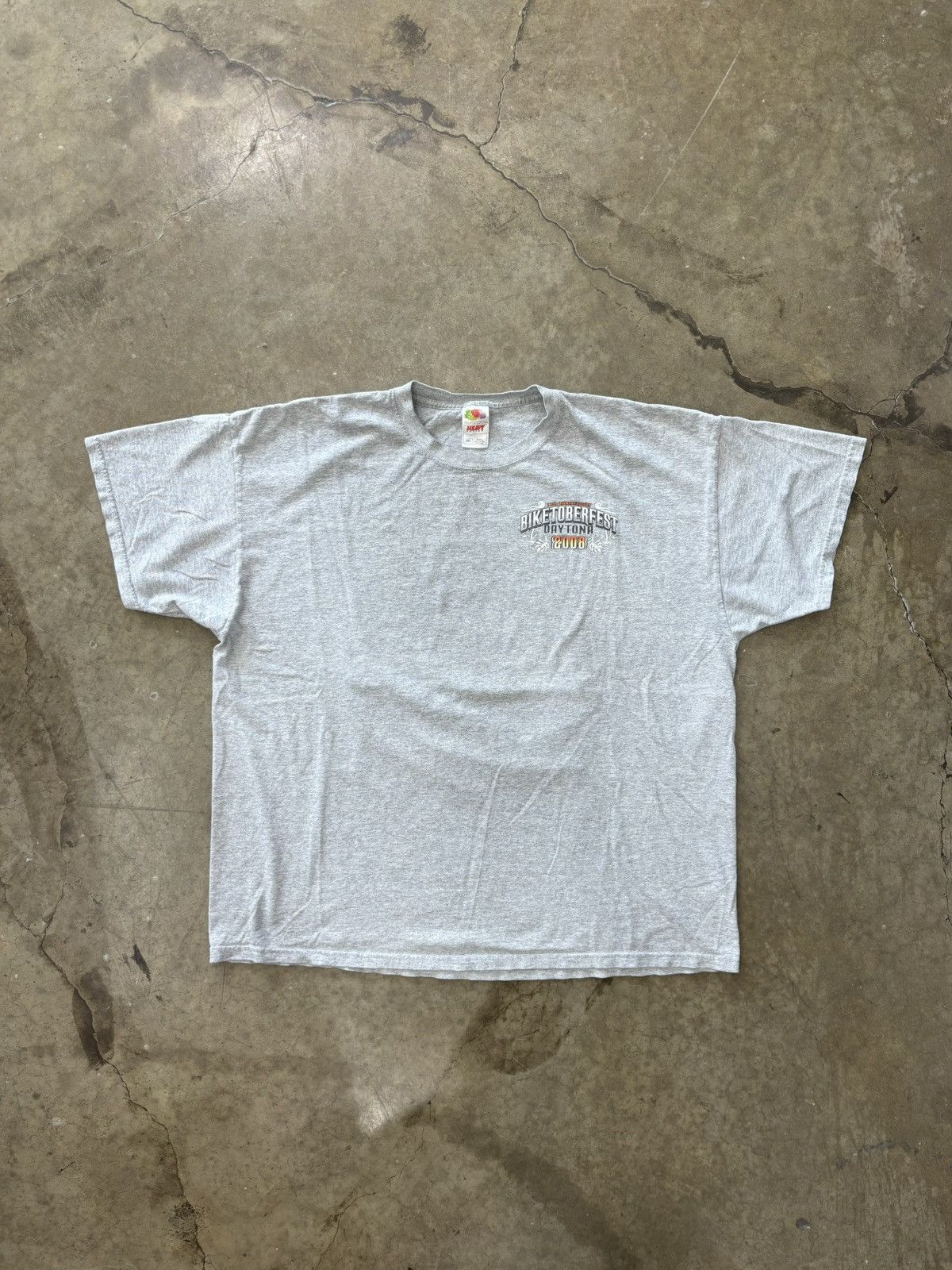 Vintage Vintage 2008 Biketoberfest Daytona Tee 2XL Size US XXL / EU 58 / 5 - 5 Thumbnail