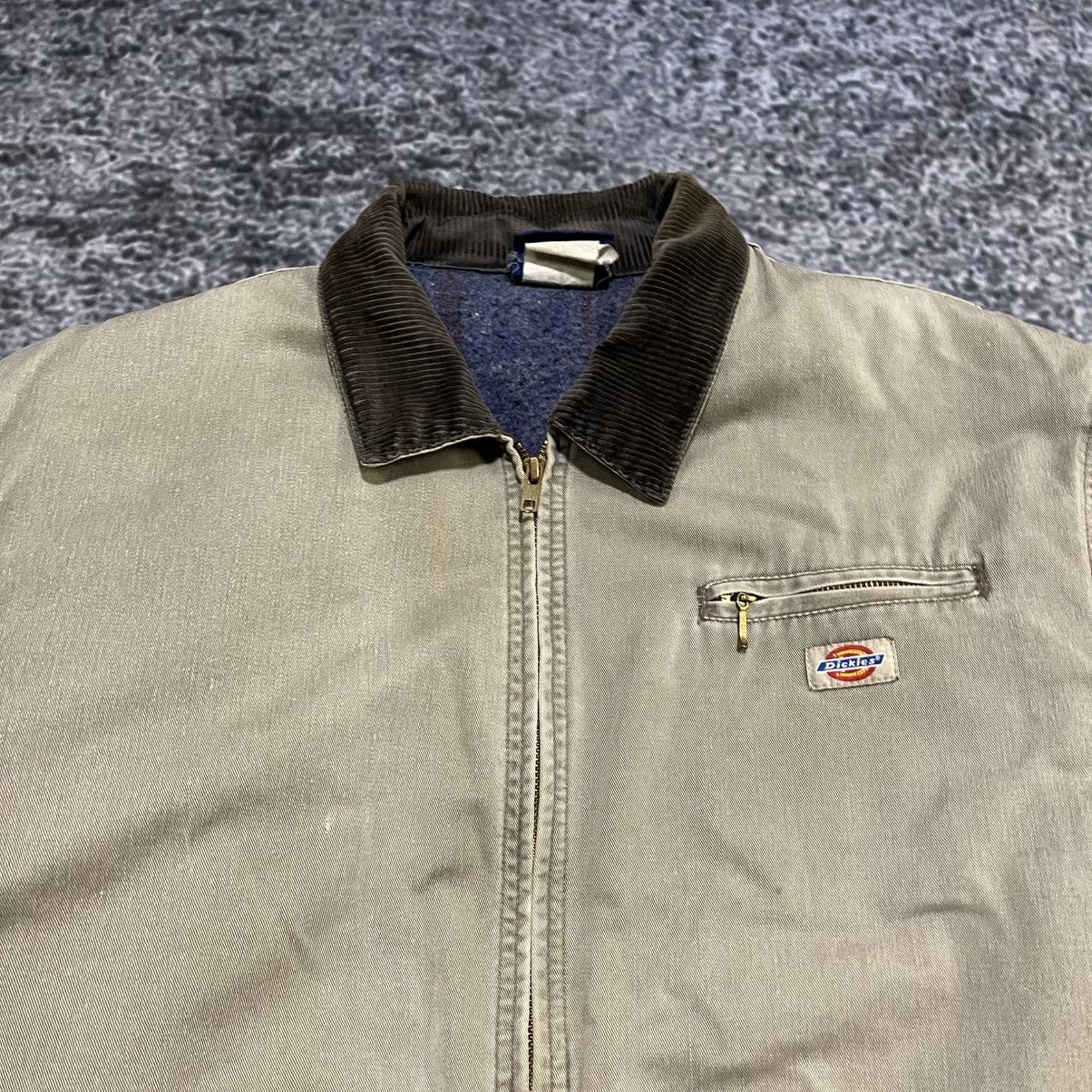 Dickies VINTAGE DICKIES DETROIT STYLE BEIGE WORKWEAR SKATER JACKET Size US XL / EU 56 / 4 - 4 Thumbnail