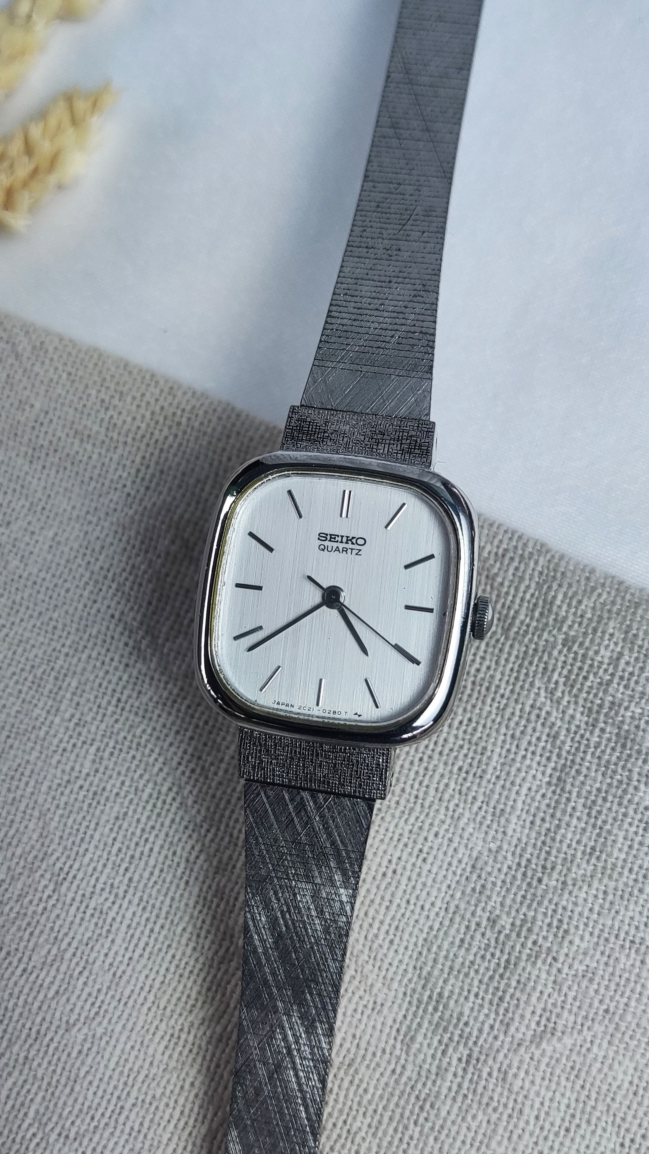 Seiko SEIKO PALLADIUM LINEN DIAL LADIES ✨ Size ONE SIZE - 3 Thumbnail