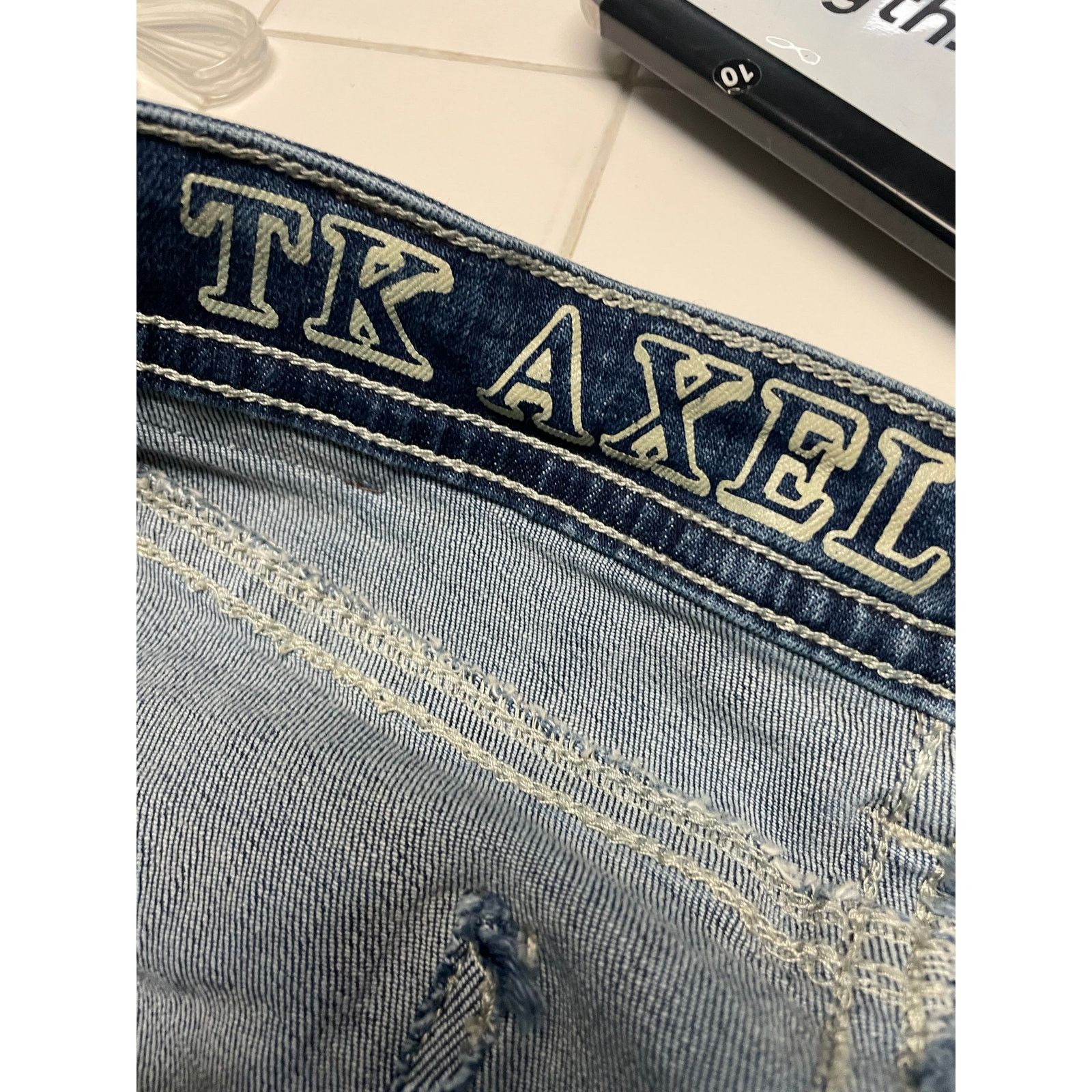 Other TK Axel Slim Boot Jeans 34x30 Mens Denim Bootcut Classic Size US 34 / EU 50 - 7 Thumbnail