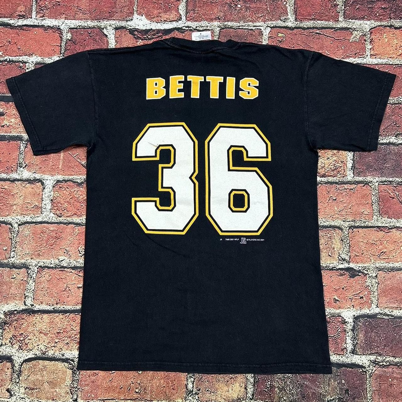 NFL Vintage Pittsburgh Steelers Jerome Bettis Jersey Style Tee Size US M / EU 48-50 / 2 - 2 Thumbnail