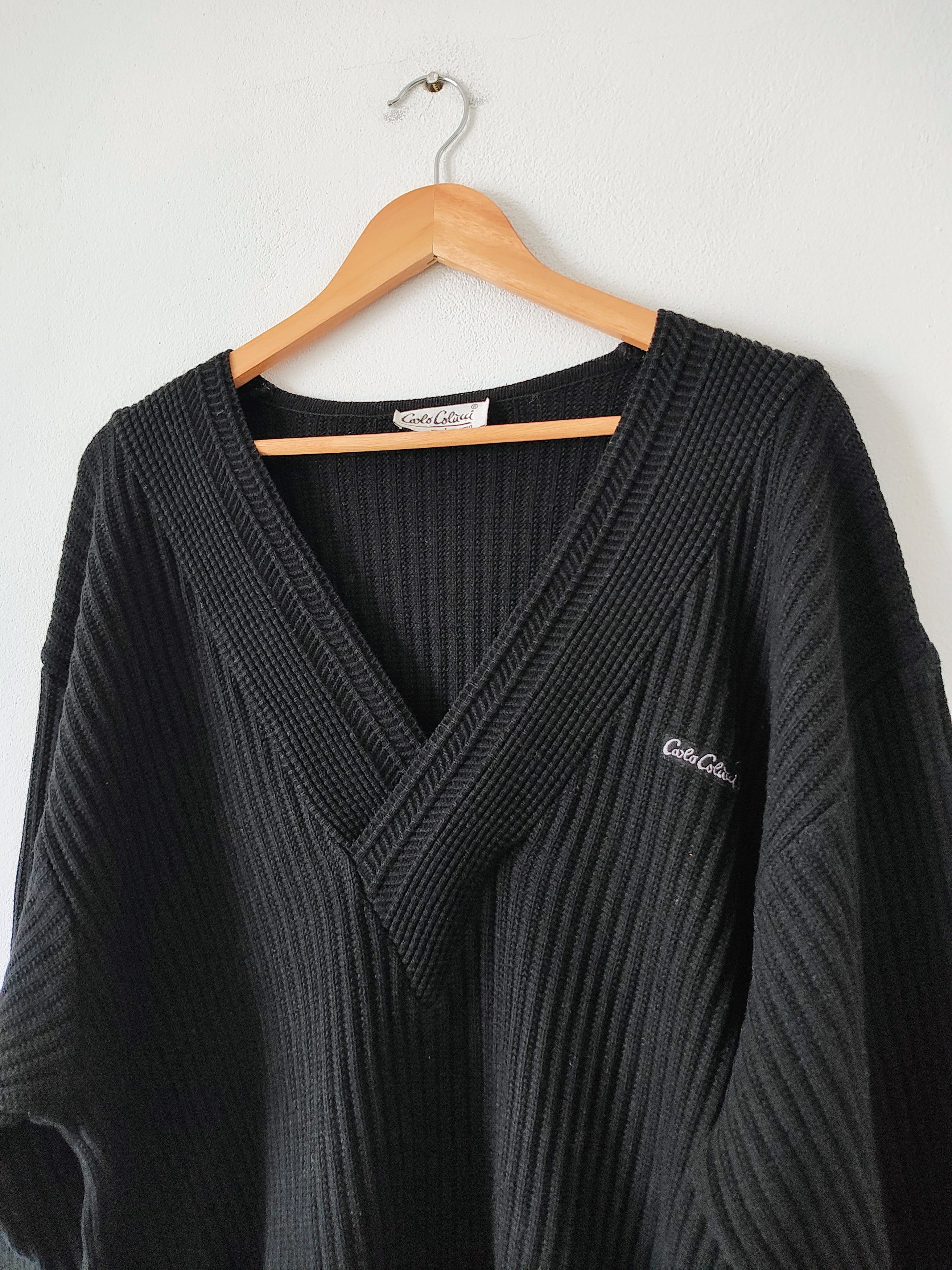 Carlo Colucci VINTAGE WOOL JUMPER Size US L / EU 52-54 / 3 - 2 Thumbnail