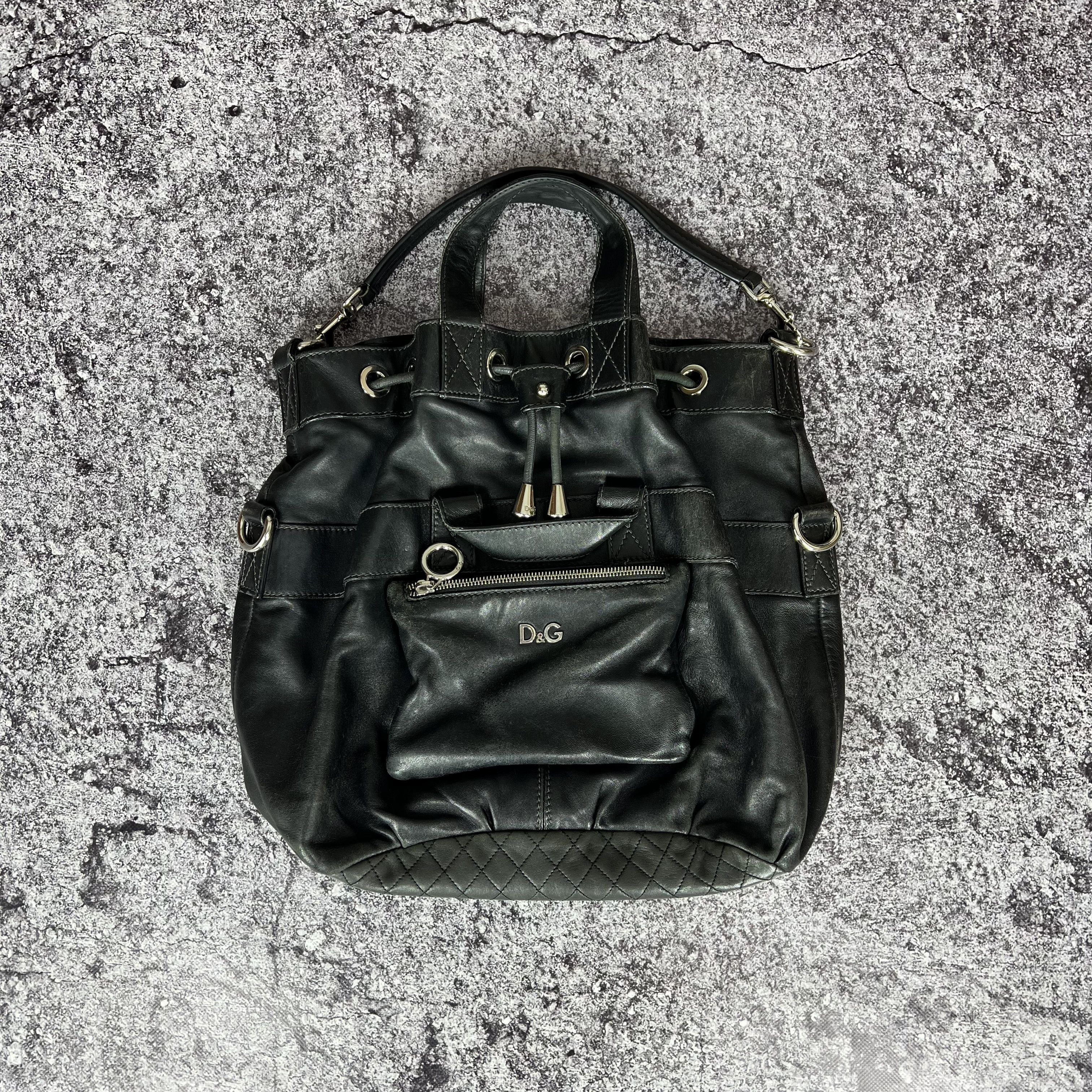 Dolce & Gabbana Dolce & Gabbana Raquel Bag Leather Made in Italy Size ONE SIZE - 3 Thumbnail