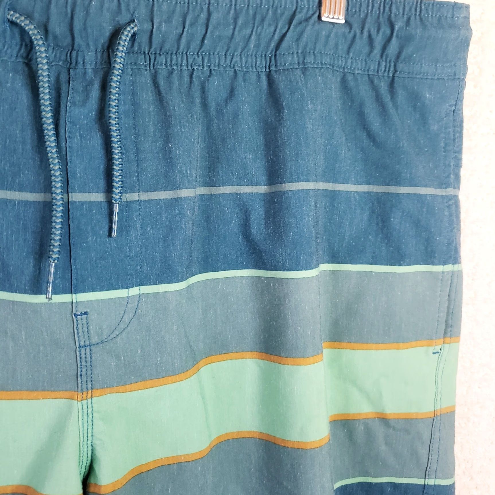 Hang Ten VINTAGE Hang Ten Striped Swim Trunks? Size US 39 - 5 Thumbnail