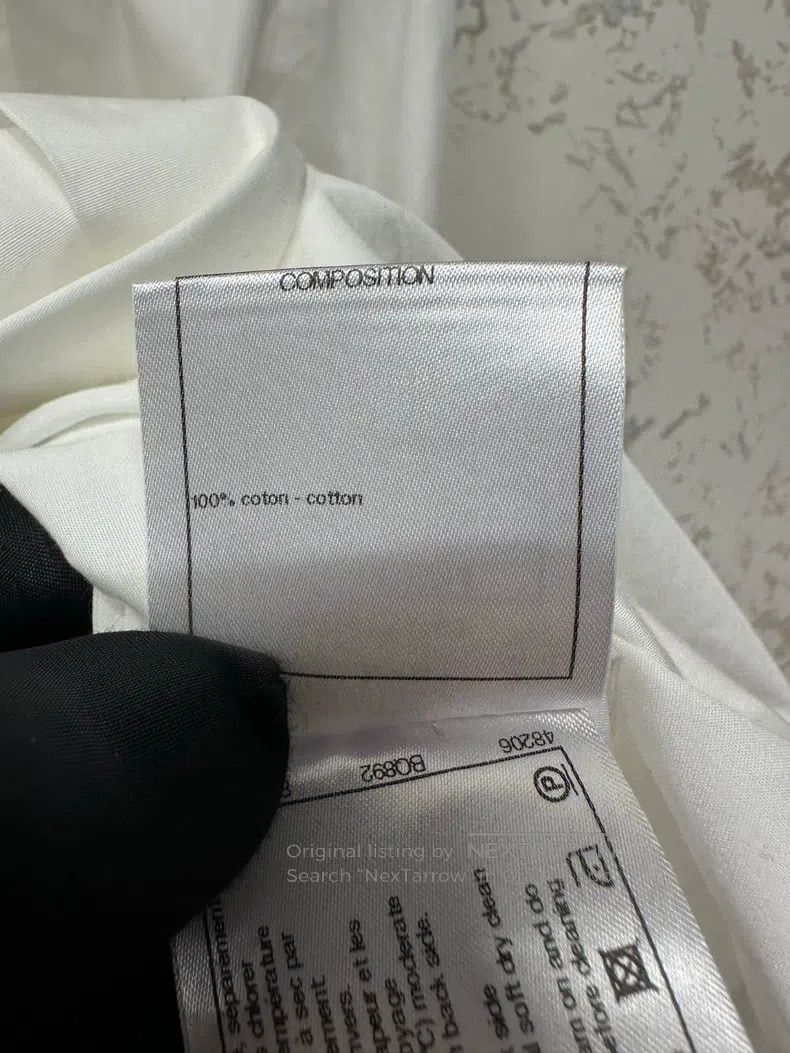 Chanel Chanel 21 Early Spring Vacation Series White Rhinestone Bu Size XXS / US 00 / IT 34 - 4 Thumbnail