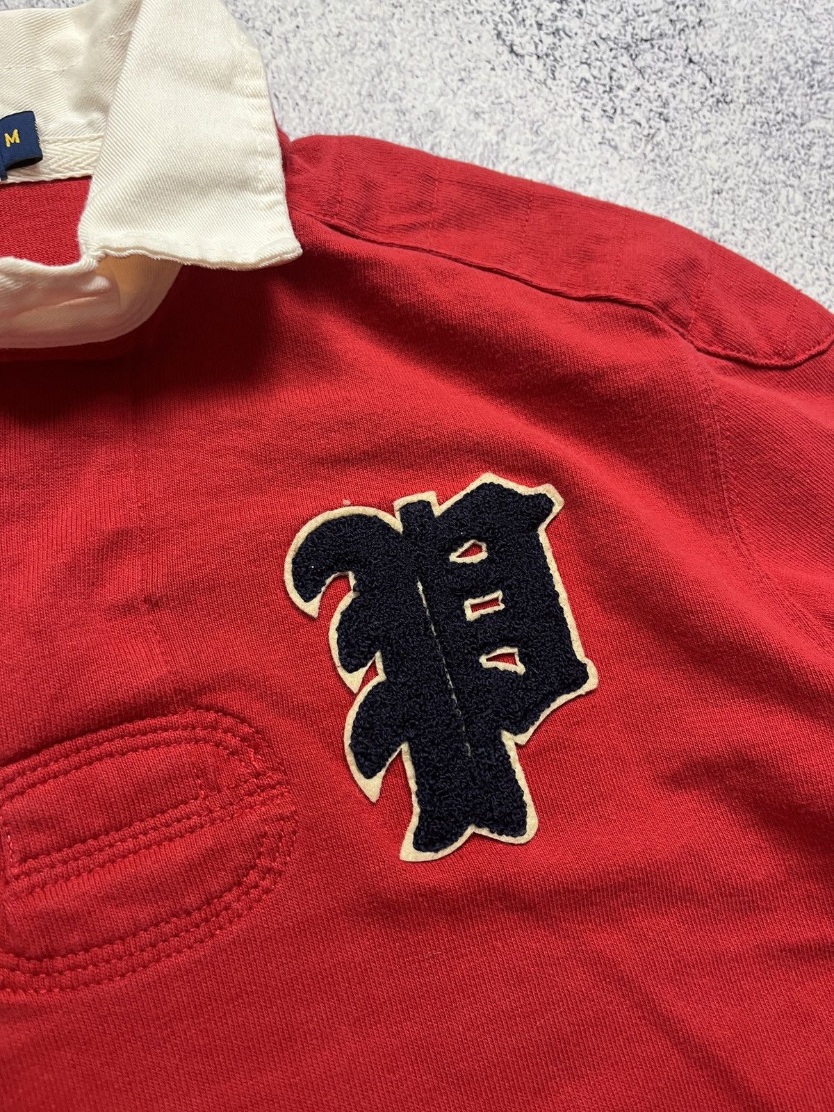 Polo Ralph Lauren Vintage Polo Ralph Lauren Rugby Shirt #67 Big Logo Y2k Size US M / EU 48-50 / 2 - 7 Thumbnail