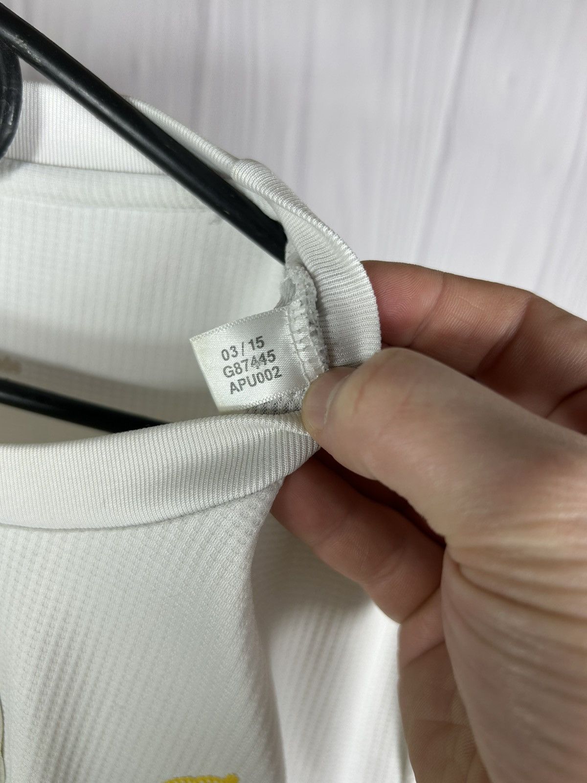 Adidas Real Madrid 2015/16 Home Football Jersey Size Adidas FIFA Size US L / EU 52-54 / 3 - 15 Thumbnail