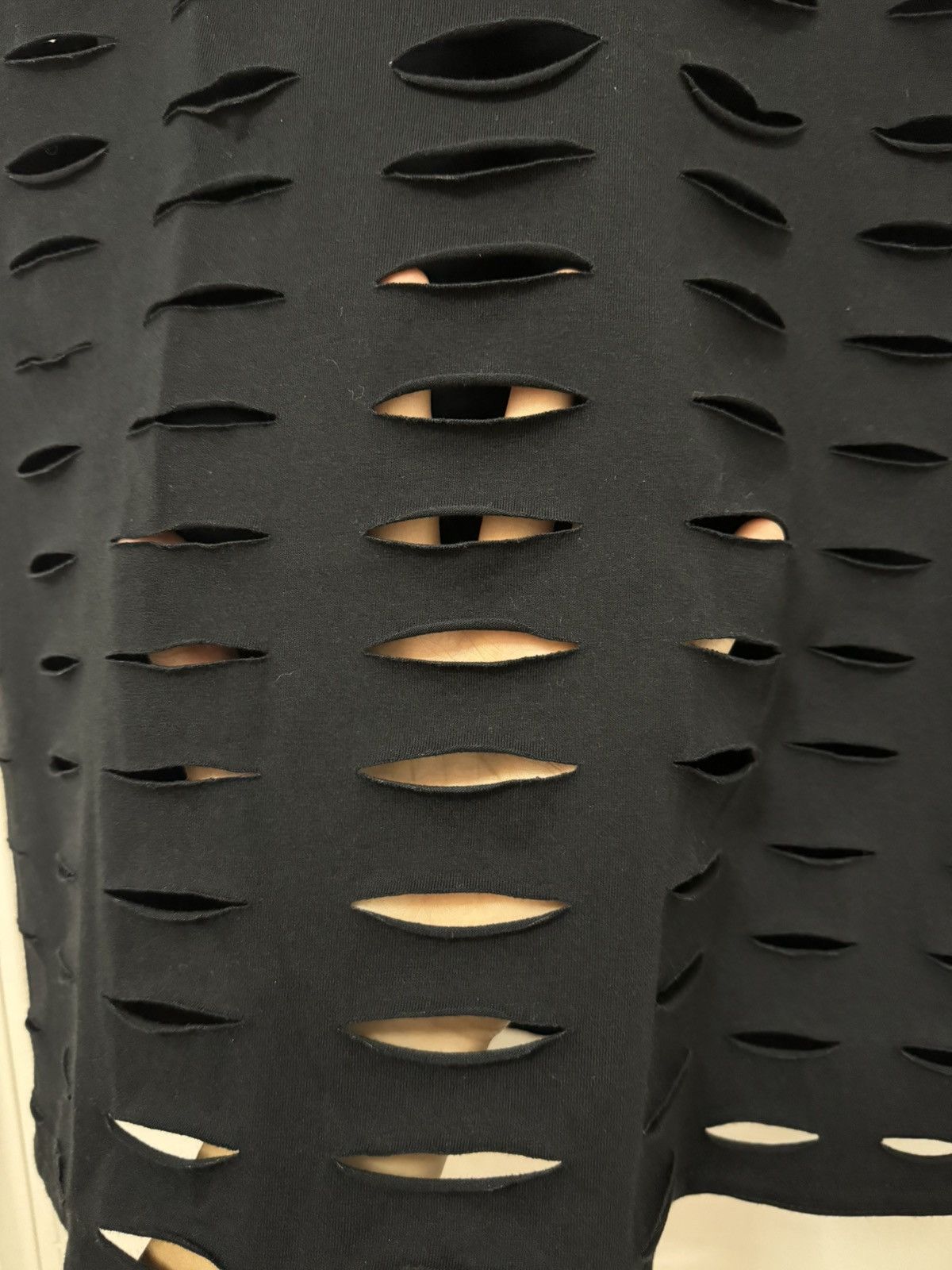 Raf Simons Black Palms Cut Out Tank Top Size US M / EU 48-50 / 2 - 4 Thumbnail